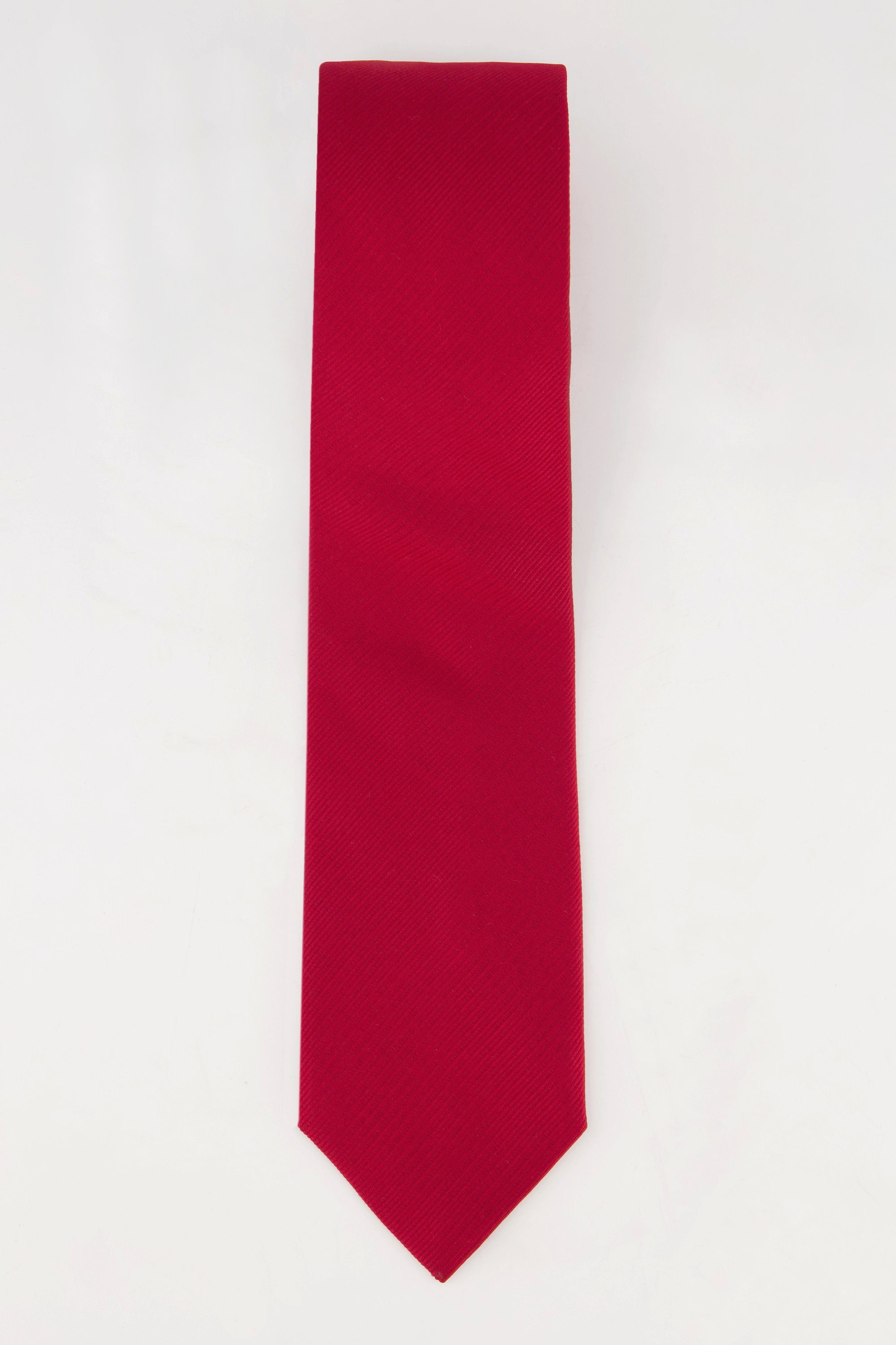 JP1880 Krawatte Seiden-Krawatte breit Extralänge cm 75 Streifen hochrot