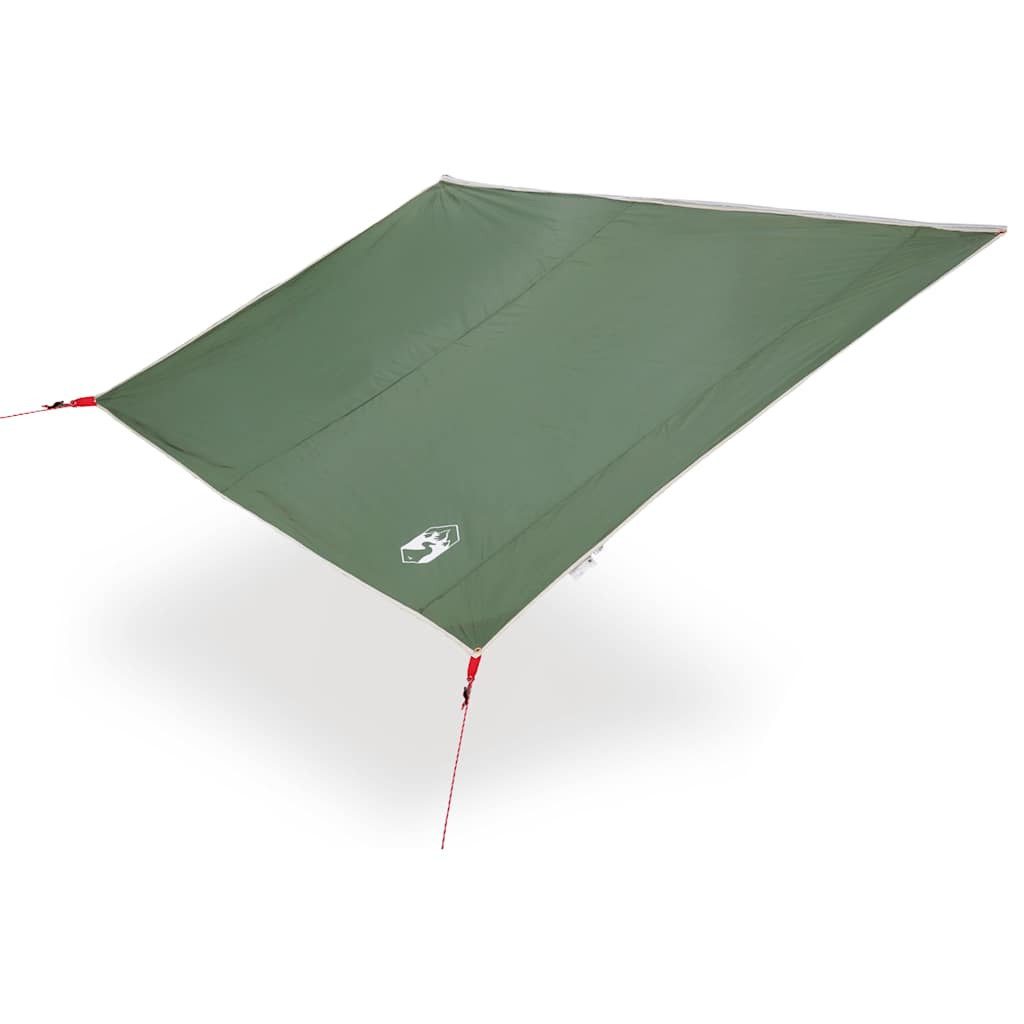 vidaXL Kuppelzelt Wasserfeste Plane Grün, (1 günstig online kaufen