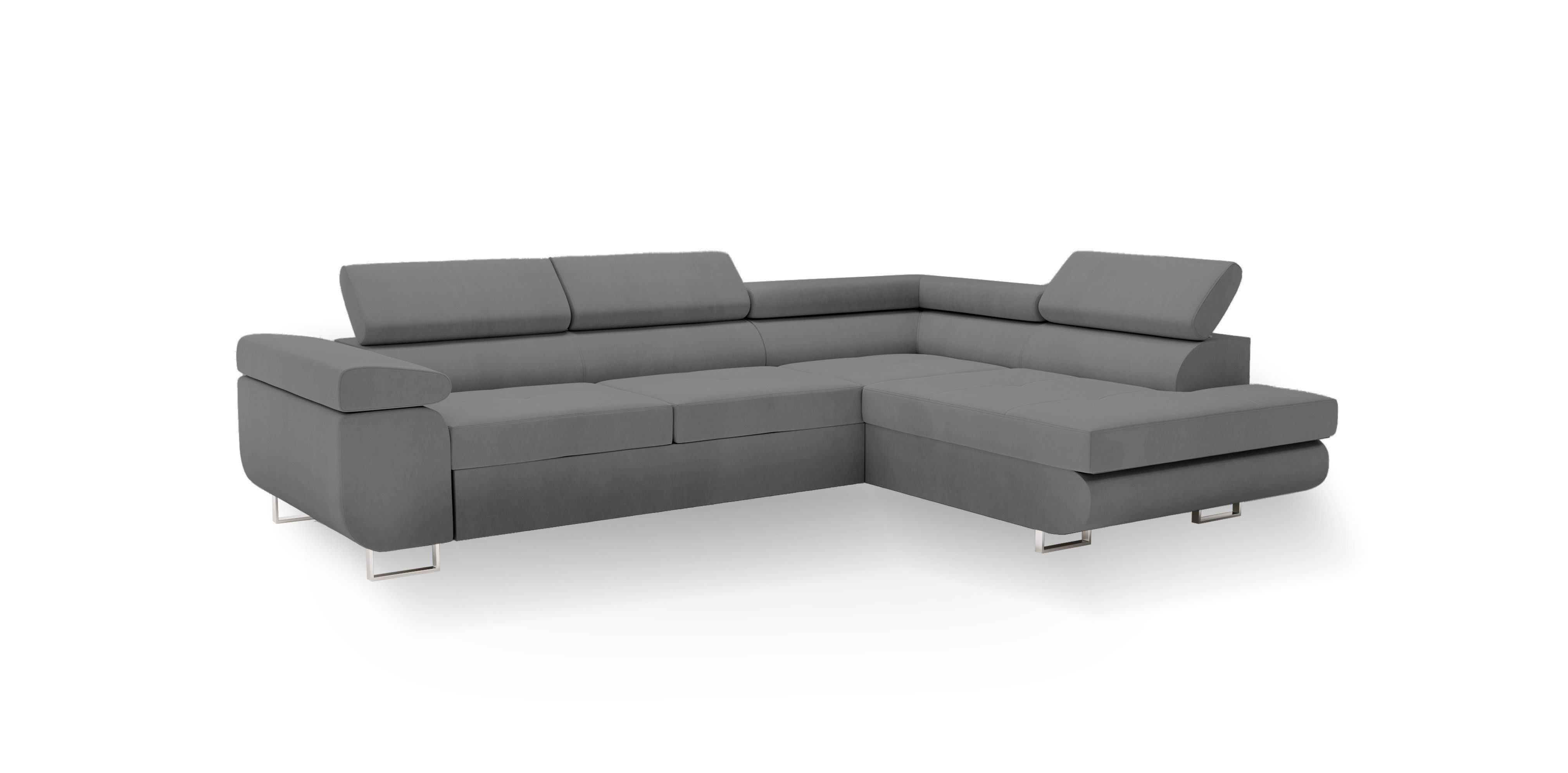 Goldstoff Ecksofa hochwertiges Sofa mit Schlaffunktion, günstig online kaufen