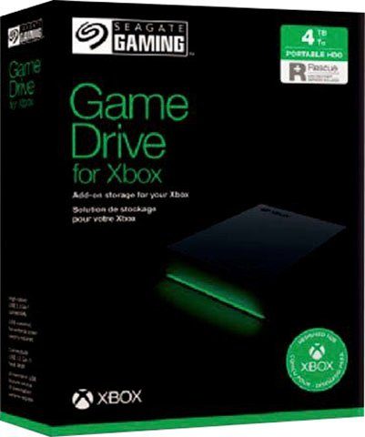 Seagate Game Drive 4TB TB) (4 externe Xbox Gaming-Festplatte