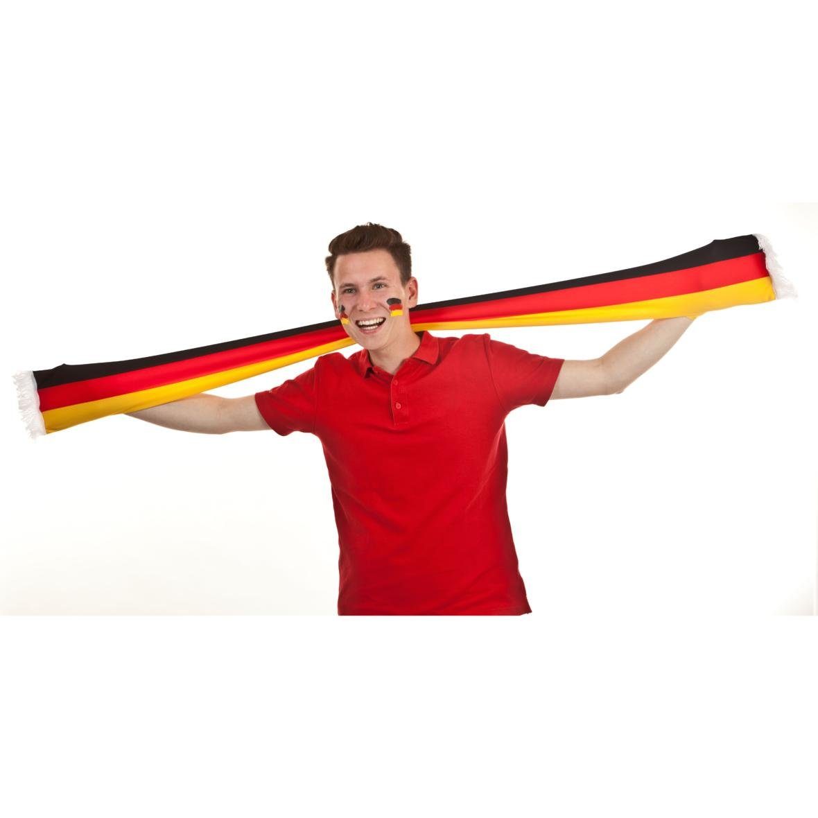 Deutschland Modetuch elasto "Pockets" mehrfarbig Fanschal