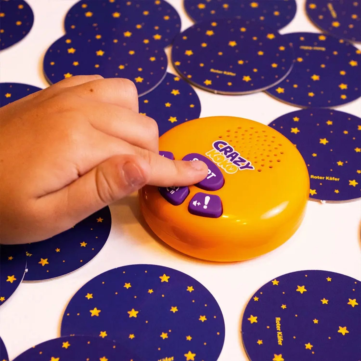 Käfer Spiel Lernspiel Roter Käfer mit Soundmodul Versteckte Tiere RK1220-02