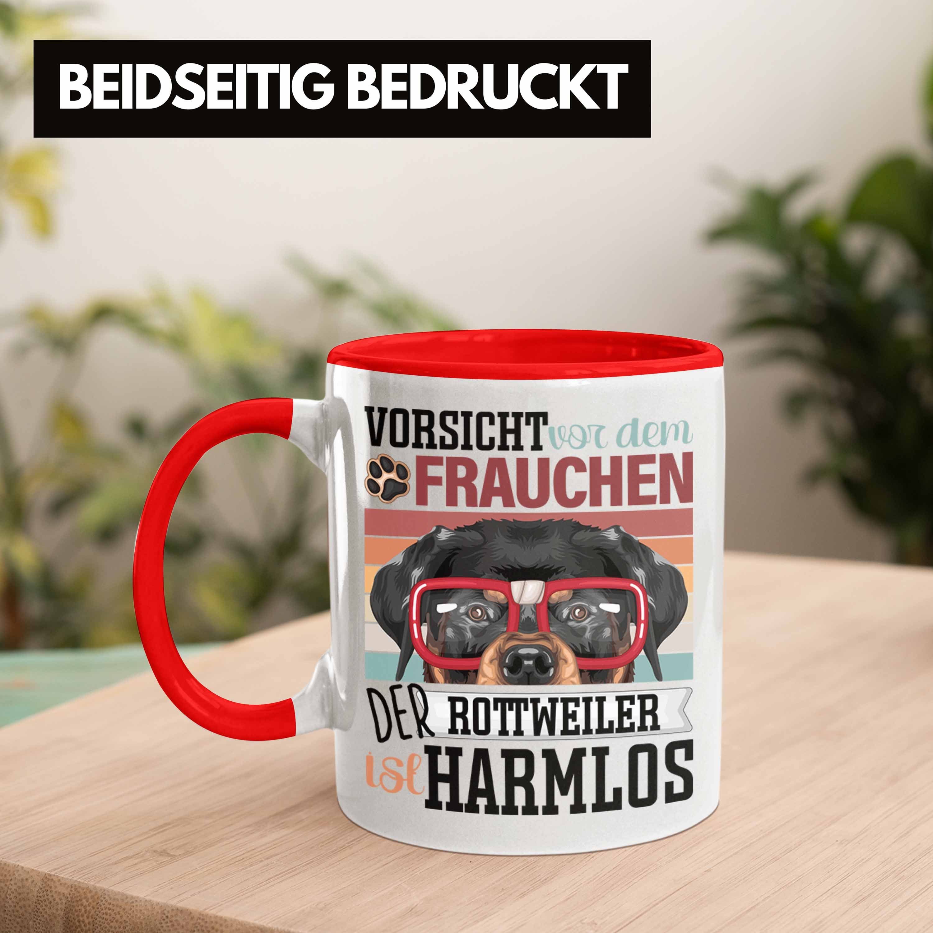 Lustiger Rottweiler Tasse Geschenk Geschenk Tasse Trendation Spruch Frauchen Besitzerin