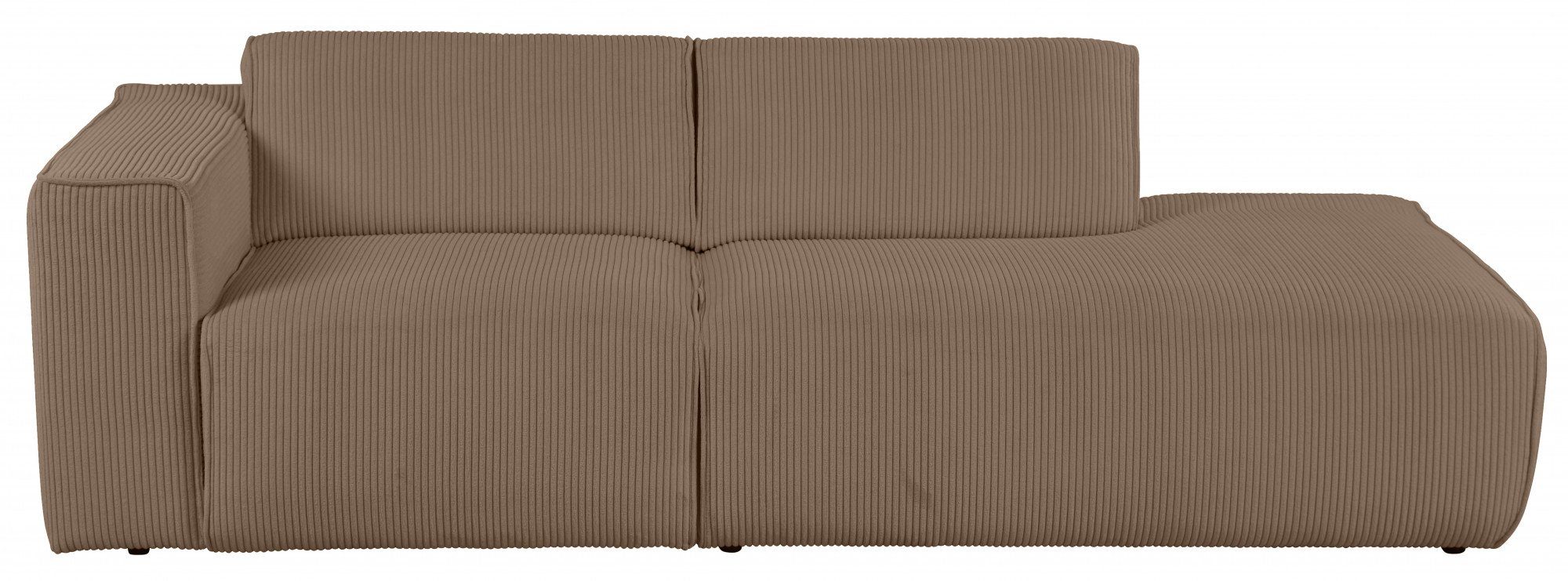 Home affaire 2-Sitzer "Noord mit Kedernaht, Breite 227 cm" Cord, Struktur, günstig online kaufen