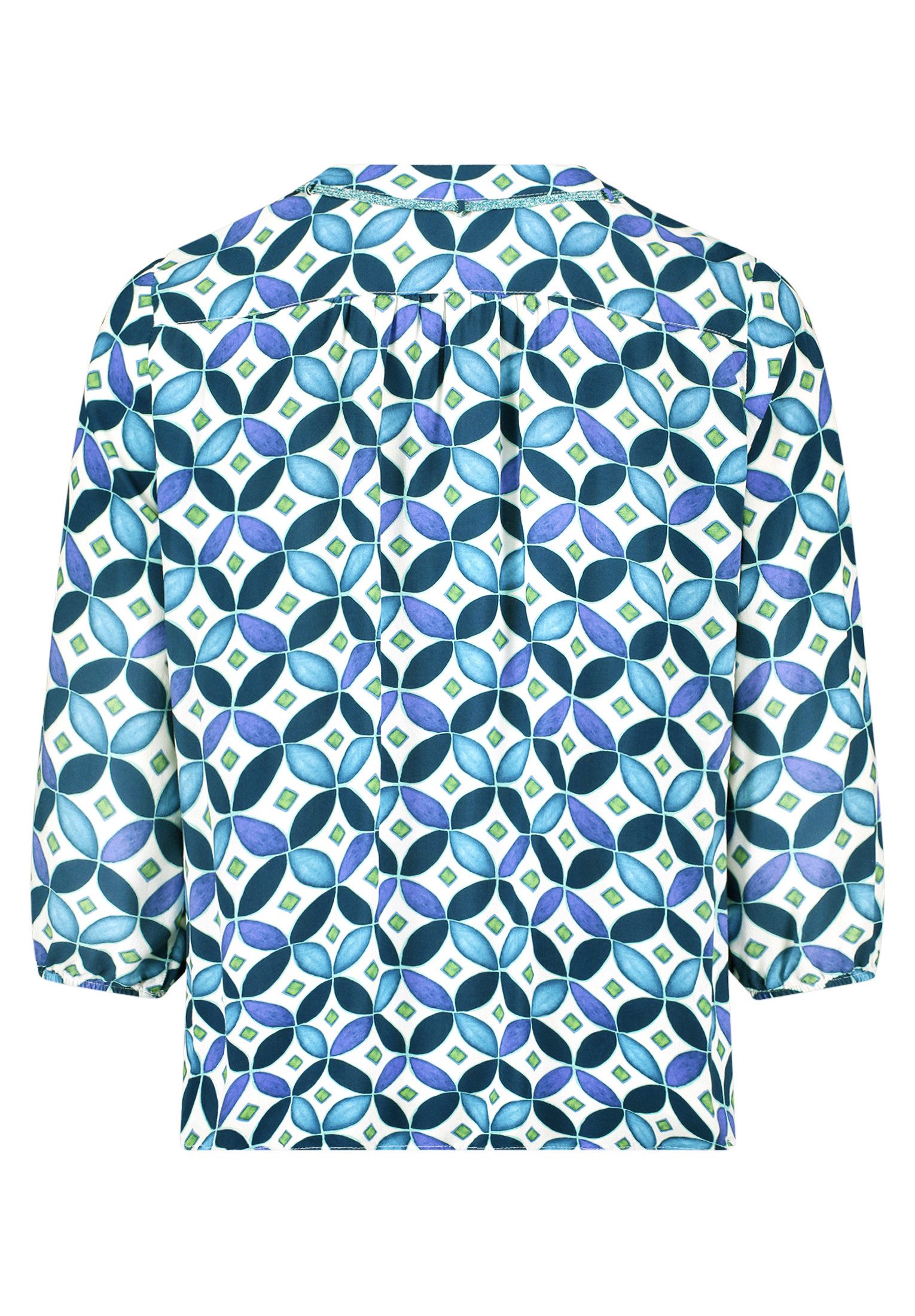 Cartoon Shirtbluse Damen mit Schnürung