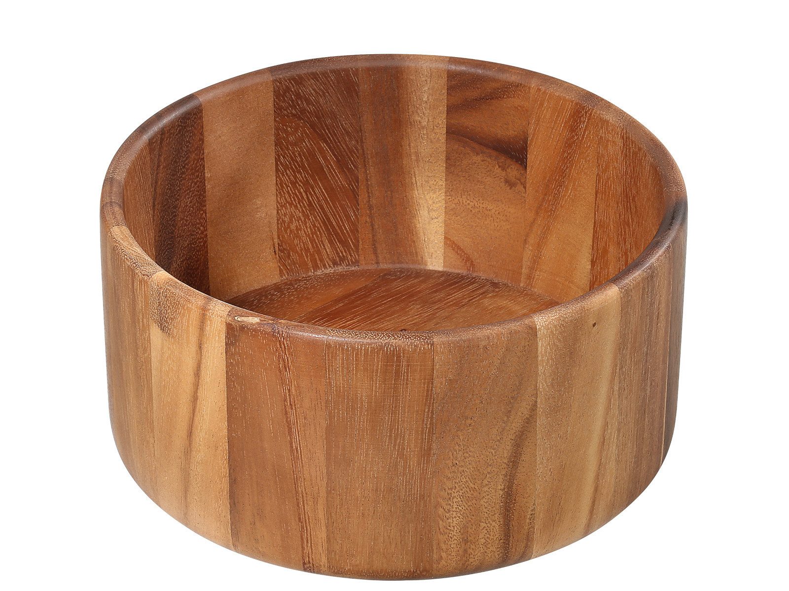 ZASSENHAUS Salatschüssel Salatschüssel Akazie Ø 25 x 12,5 cm, Akazienholz, (Schüsseln & Schalen)