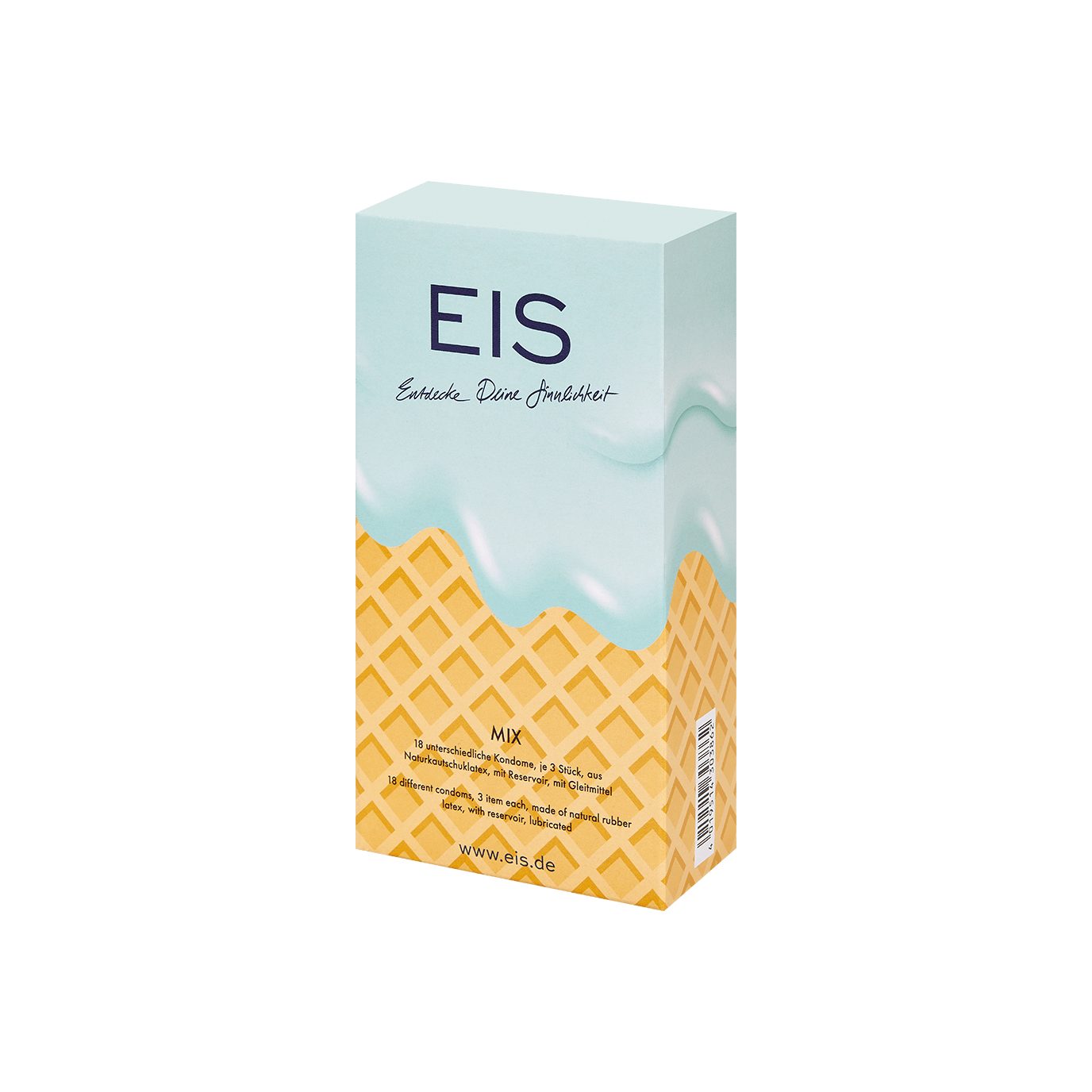 EIS St., Naturkautschuklatex Kondome Markenkondome 18 53mm, Stück, Mix', 18