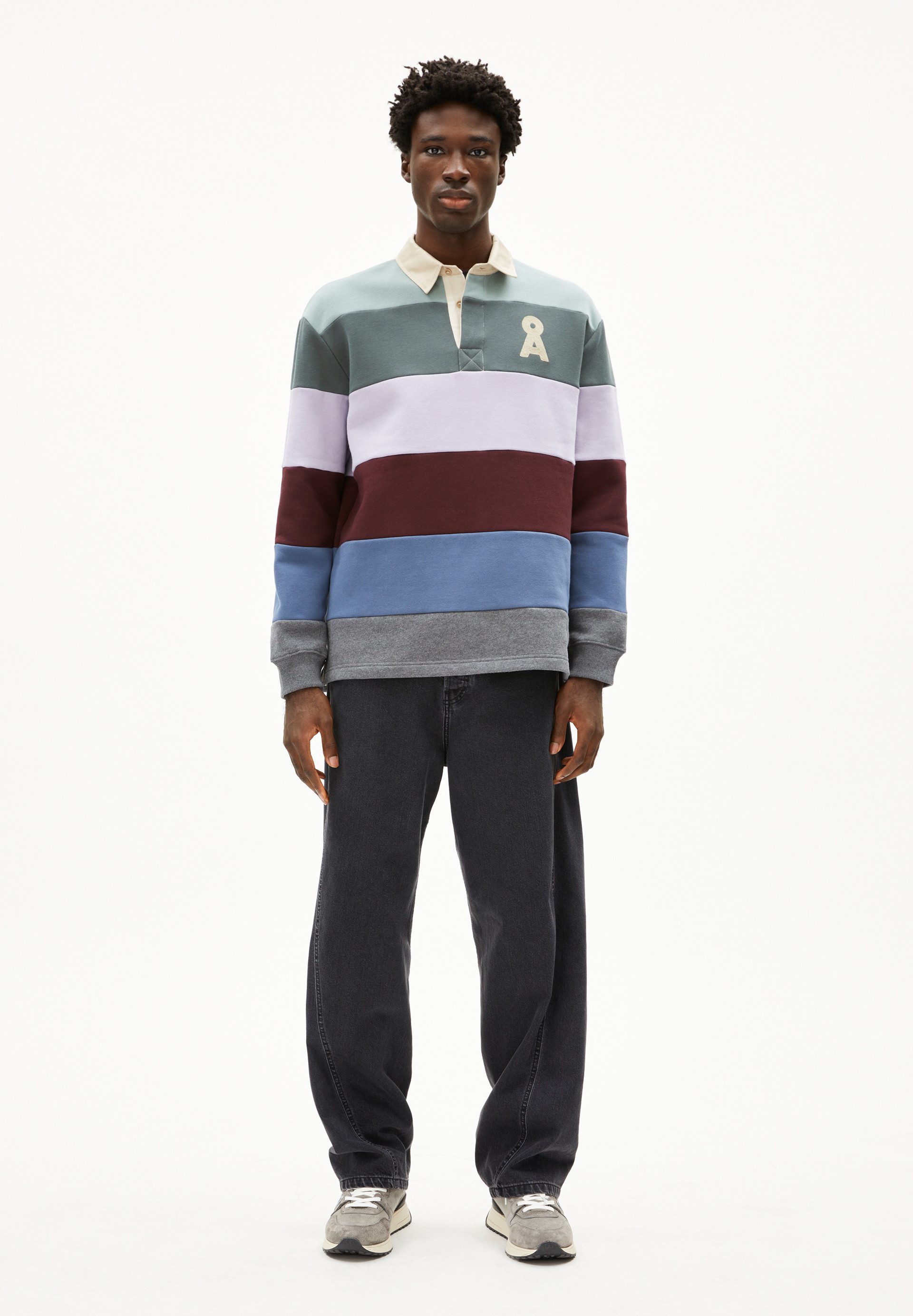 Armedangels Sweatshirt AADRU LS RUGBY FLEECE günstig online kaufen