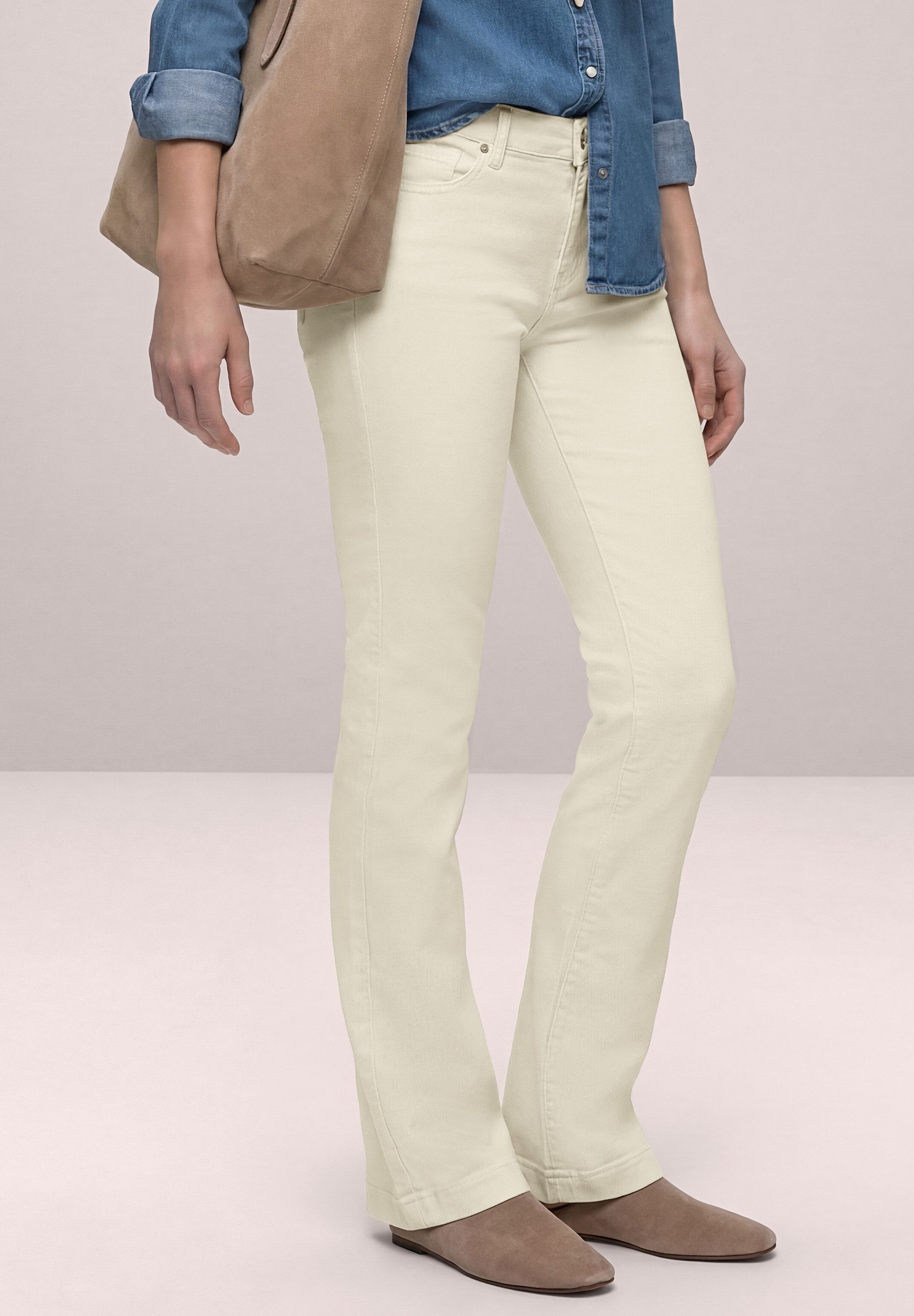 STREET ONE Slim-fit-Jeans High Waist
