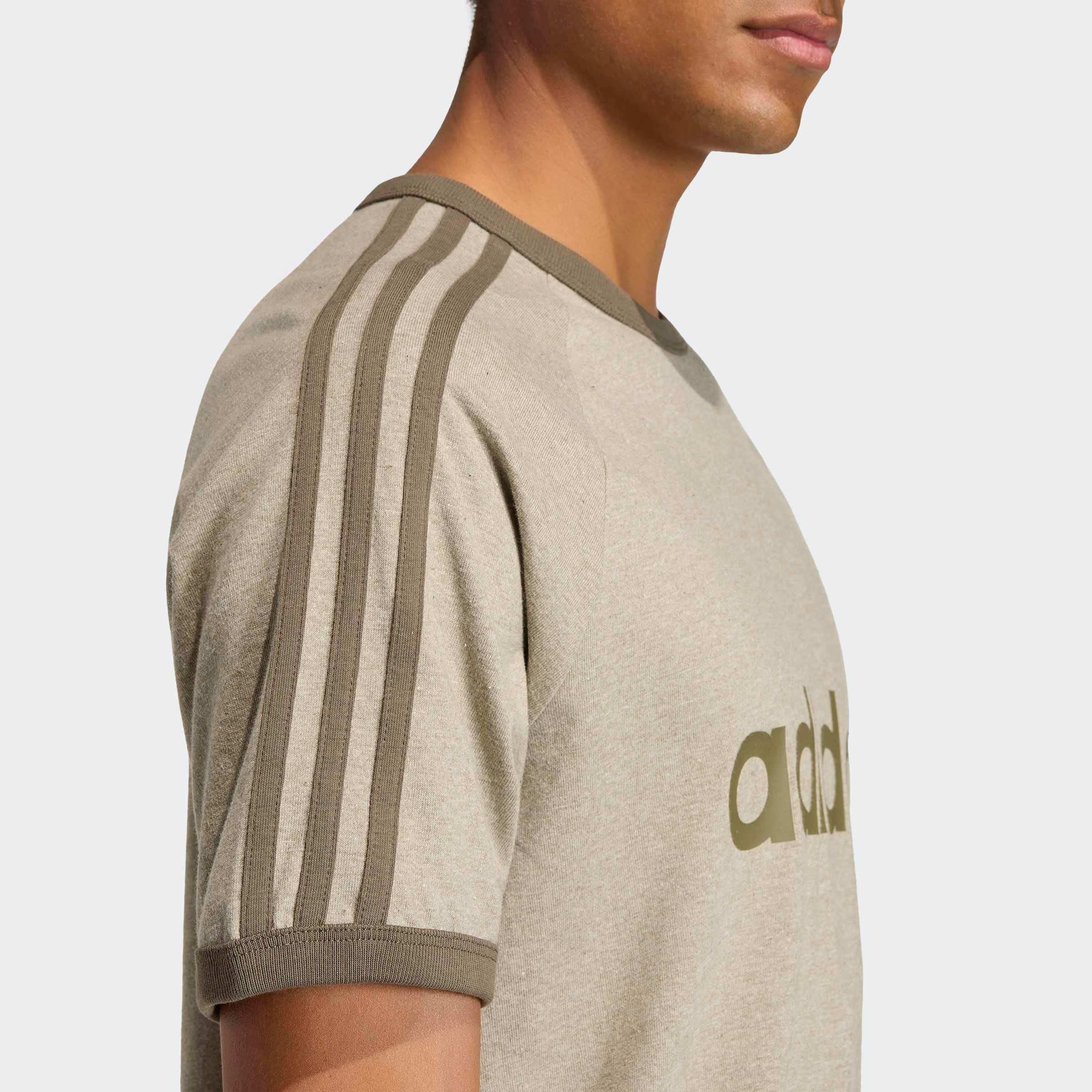 adidas Originals T-Shirt 3-STREIFEN RINGER, SCHMAL GESCHNITTEN