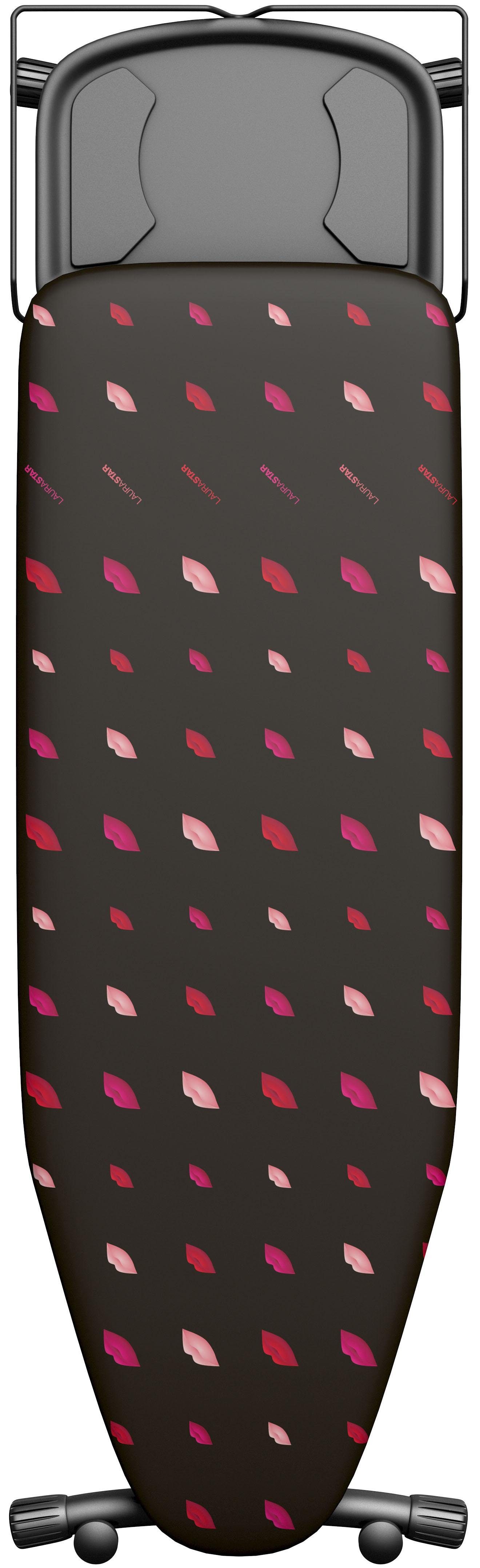LAURASTAR Bügelbrett Plusboard Lips, Bügelfläche 125x42 cm, Mechanismus zum sicheren Verschließen