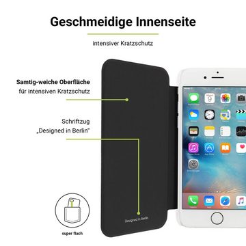 Artwizz Flip Case SmartJacket Klappetui Hülle in Metalloptik & transluzenter Rückseite, iPhone 6, iPhone 6s