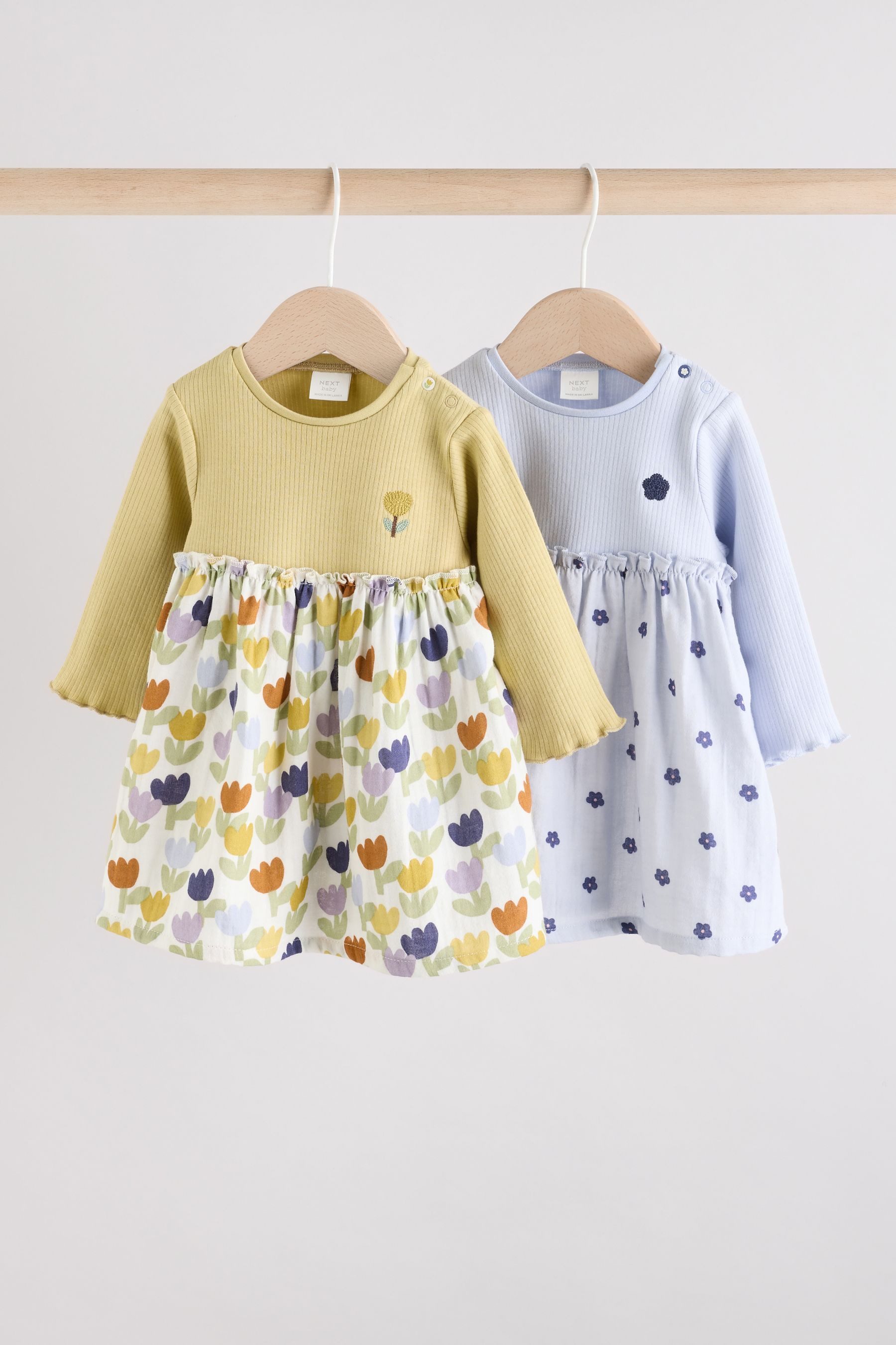 Next Jerseykleid Baby Jersey-Kleid, 2er-Pack (2-tlg)