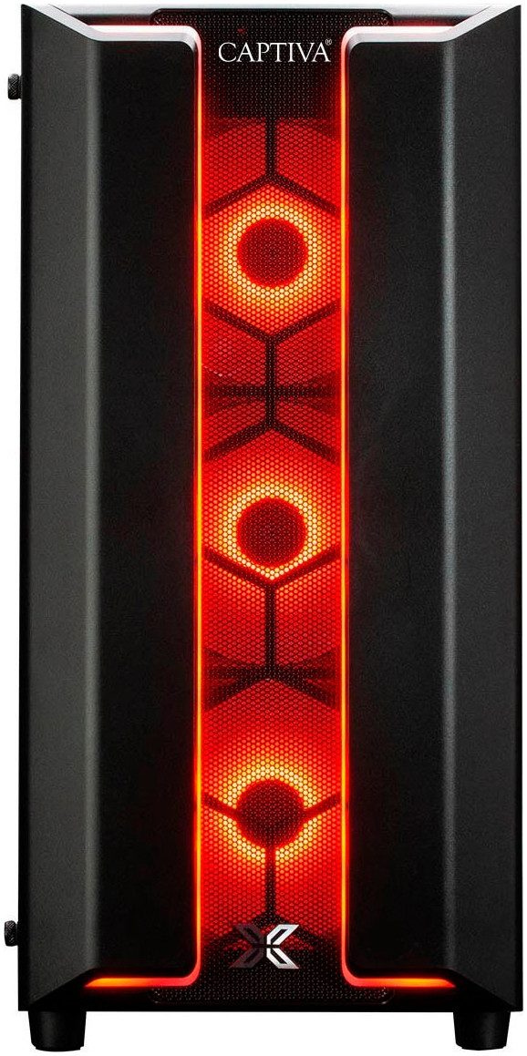 CAPTIVA Advanced Gaming R93-988 Gaming-PC (AMD Ryzen 5 5500, GeForce® RTX™ 5060, 16 GB RAM, 1000 GB SSD, Luftkühlung) – Bild 3 von 5