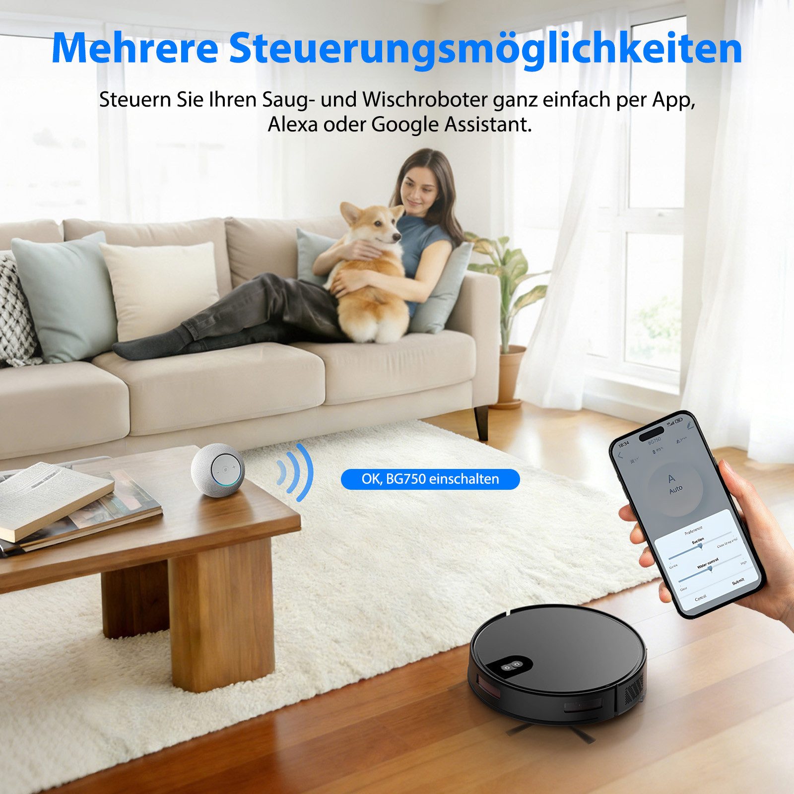 AKKEE Saug- & Wischroboter - Bild 5