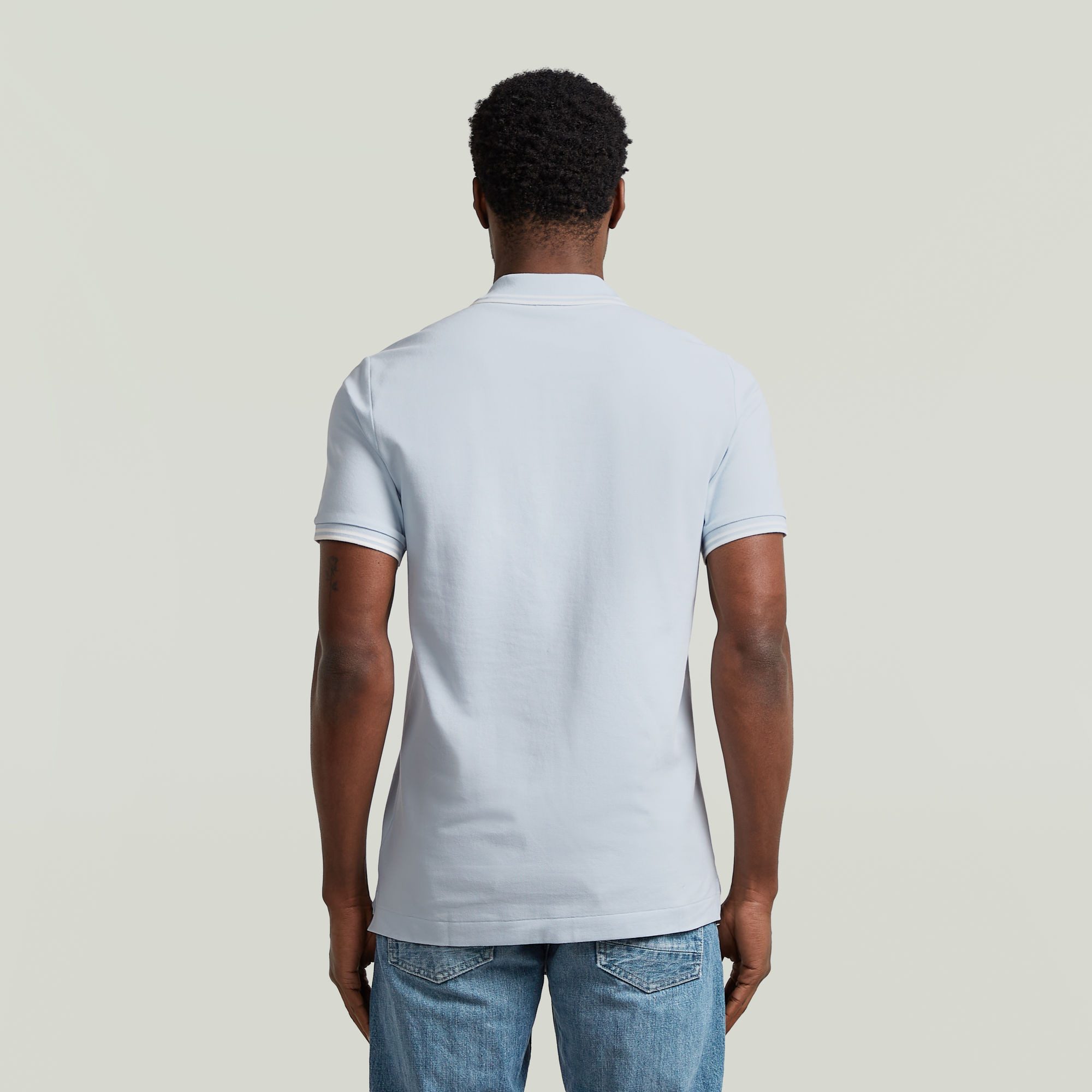 G-STAR Poloshirt Poloshirt Dunda slim stripe in Kurzarm-Form – Bild 2 von 5