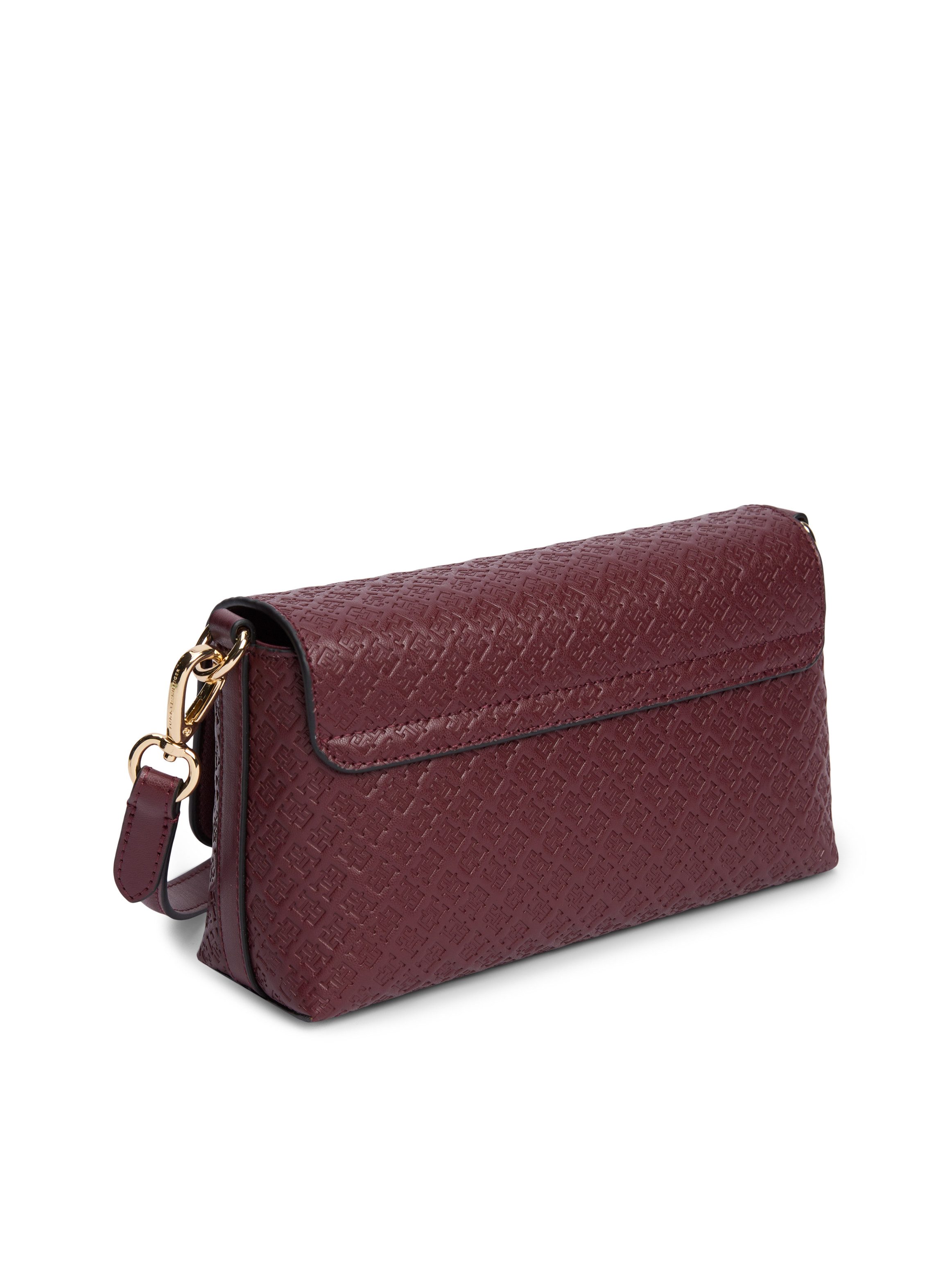 Tommy Hilfiger Umhängetasche TH ICON CONV CROSSOVER MONO, Damen Schultertasche, Handtasche, Clutch mit TH-Logoprägung
