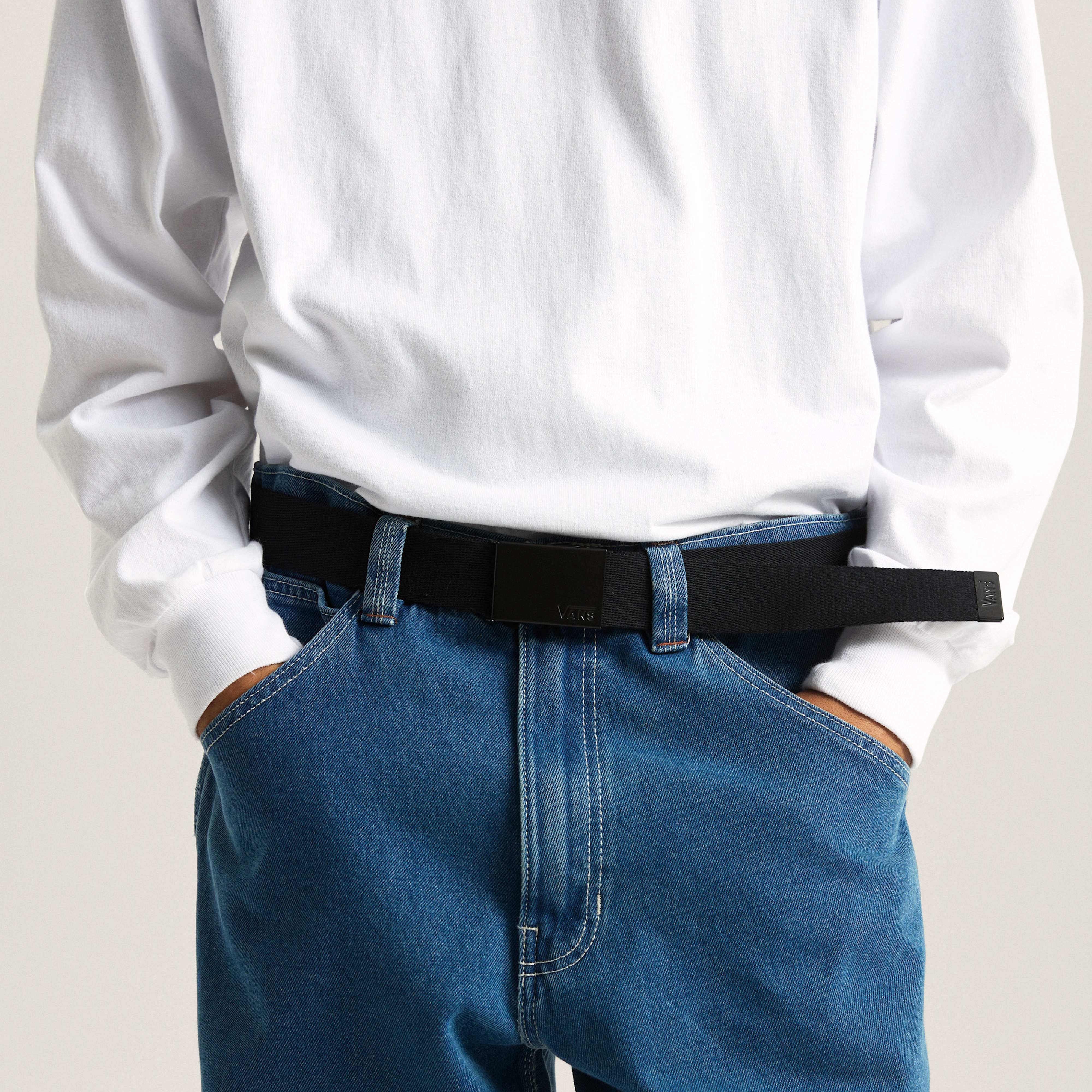 Vans Koppelgürtel DEPPSTER II WEB BELT mit Koppelschließe, aus Polyester, One Size