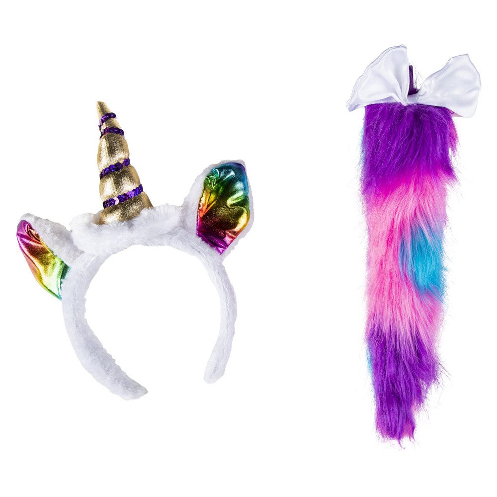 Boland Kostüm Faschingsset - Einhorn - für Erwachsene - 2-teilig