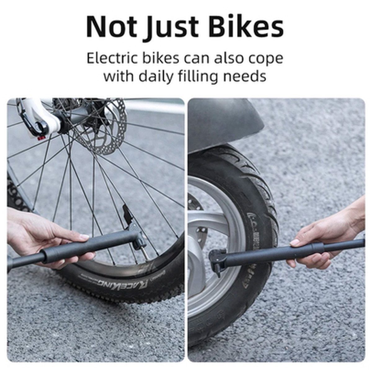 ROCKBROS Fahrradpumpe Rockbros 42520001001 Fahrradpumpe