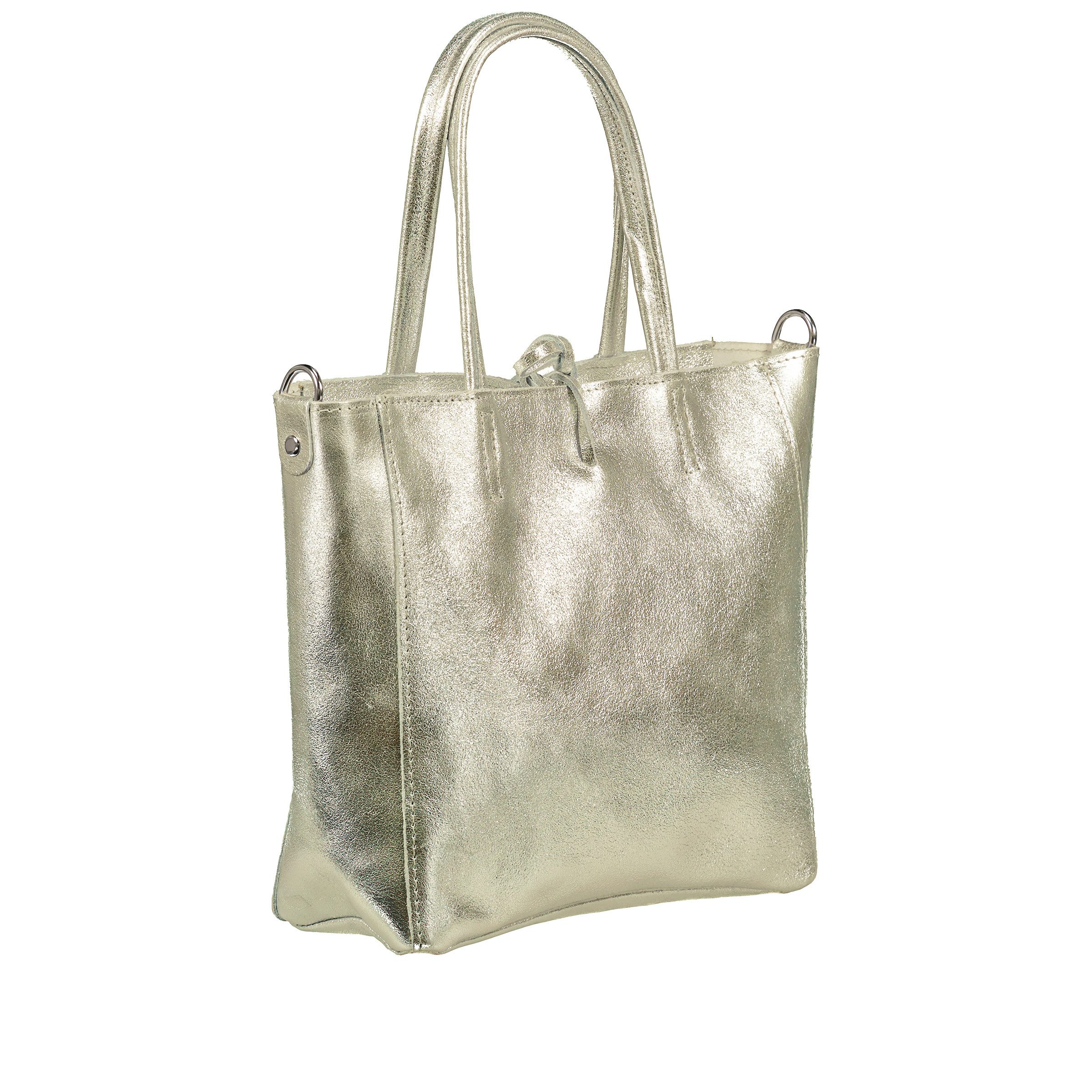 Hausfelder Manufaktur Handtasche Metallic günstig online kaufen