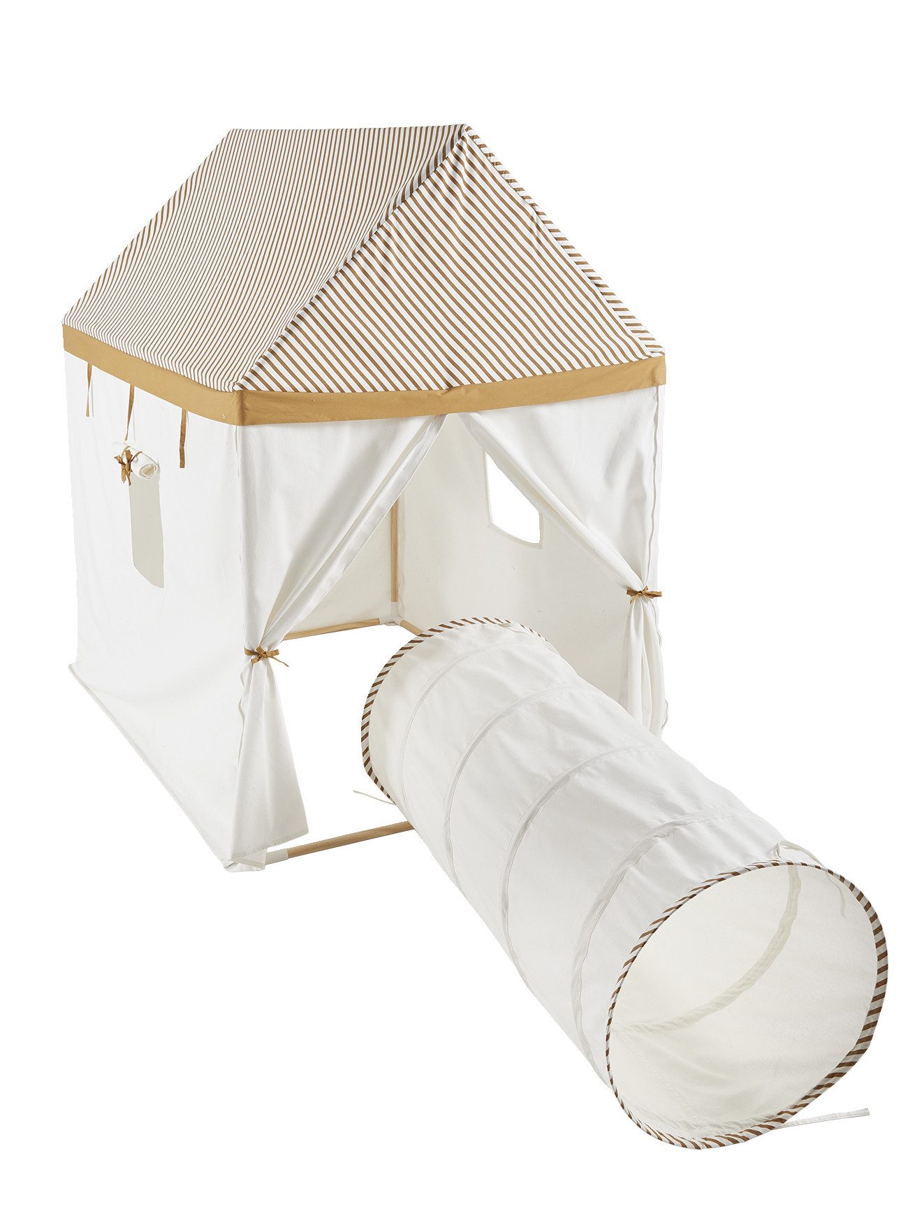 vertbaudet Spielzelt Kinder Spielzelt, Spielhaus aus Stoff/Holzstangen