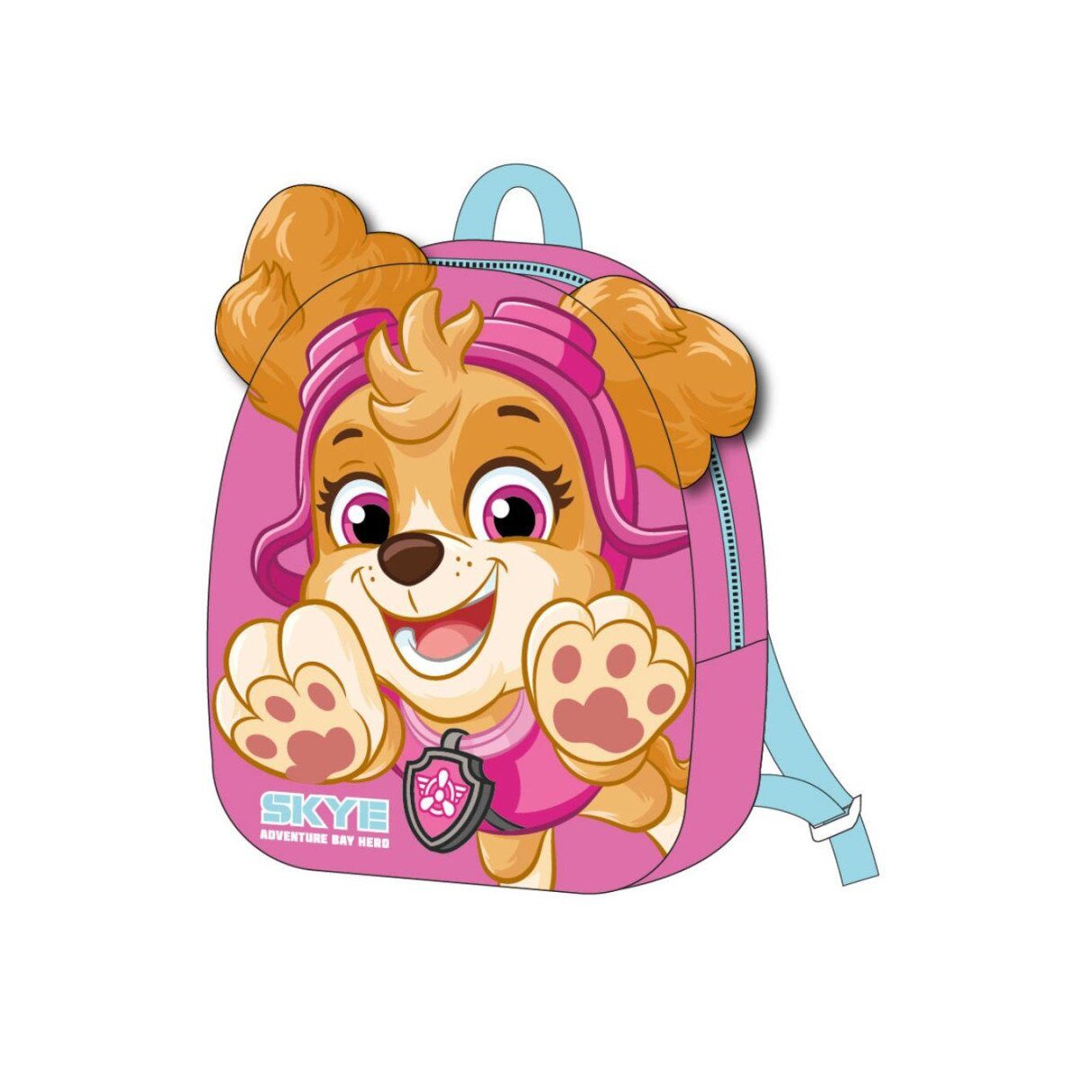 PAW PATROL Kinderrucksack Paw Patrol Skye Plüschrucksack, Tasche 22 cm (1-tlg)