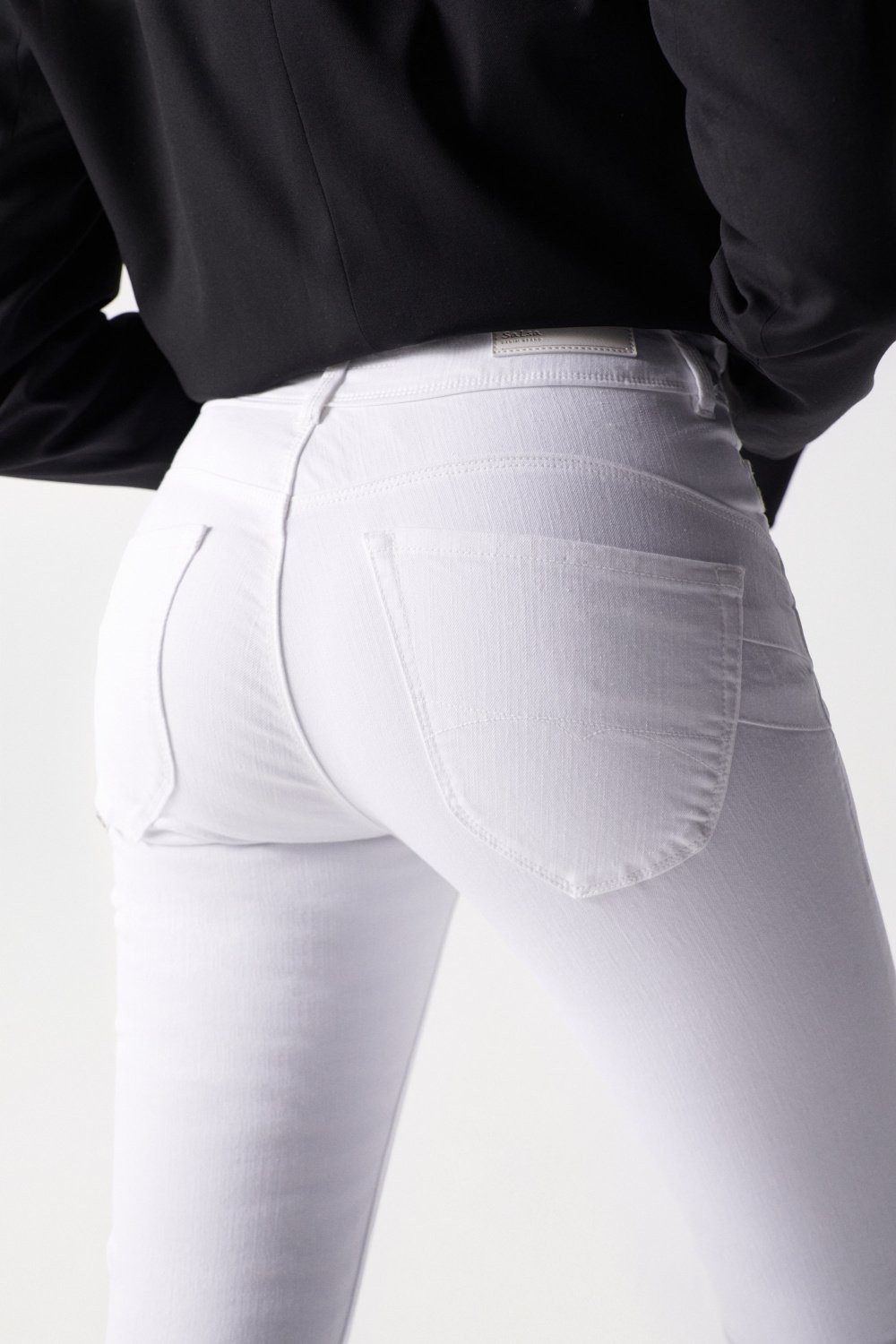 Salsa Stretch-Jeans SALSA JEANS CAPRI SECRET PUSH IN white 21005944.0001