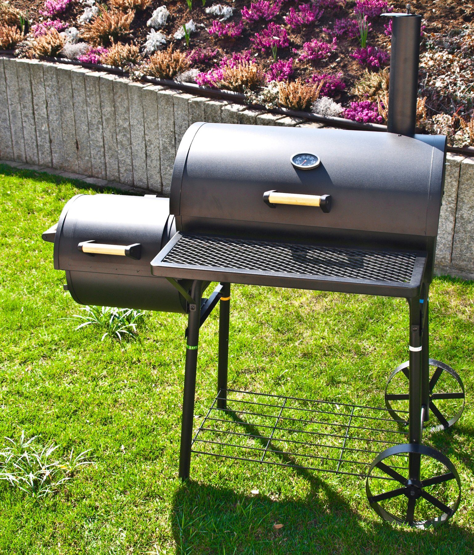 El Fuego Smoker Dakota, BxTxH: 122x66x133 cm – Bild 4 von 5