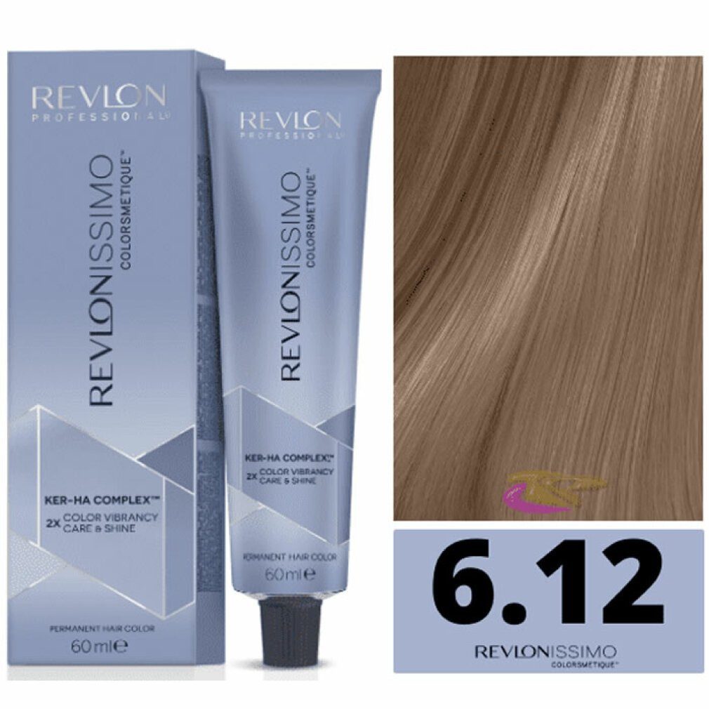 Revlon Haarpflege-Set issimo Colorsmetique 6,12 Dark Blonde Iris Ash 60ml
