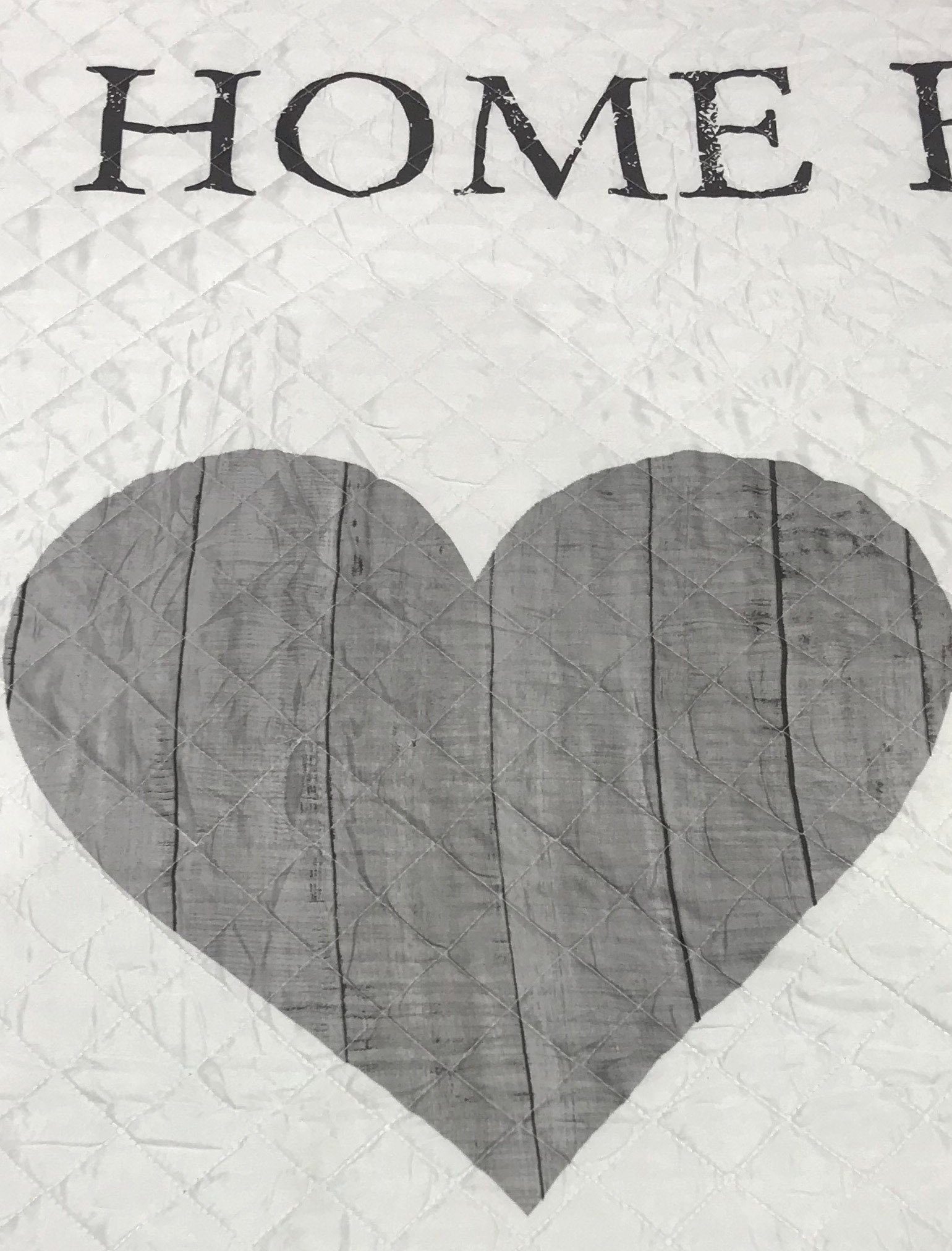 One Home Tagesdecke Herzen Home, gesteppt, günstig online kaufen