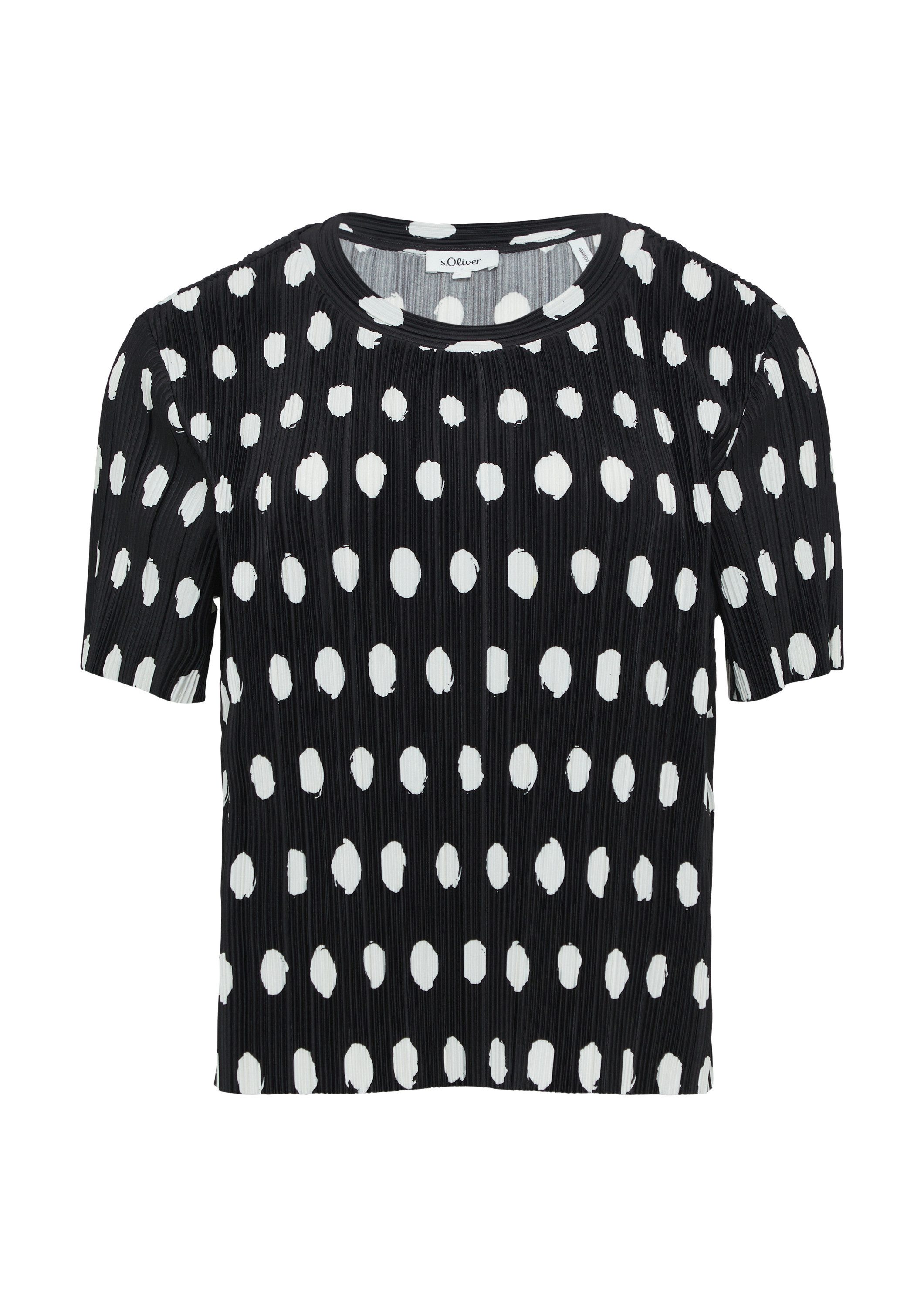 s.Oliver Kurzarmshirt T-Shirt (1-tlg) günstig online kaufen
