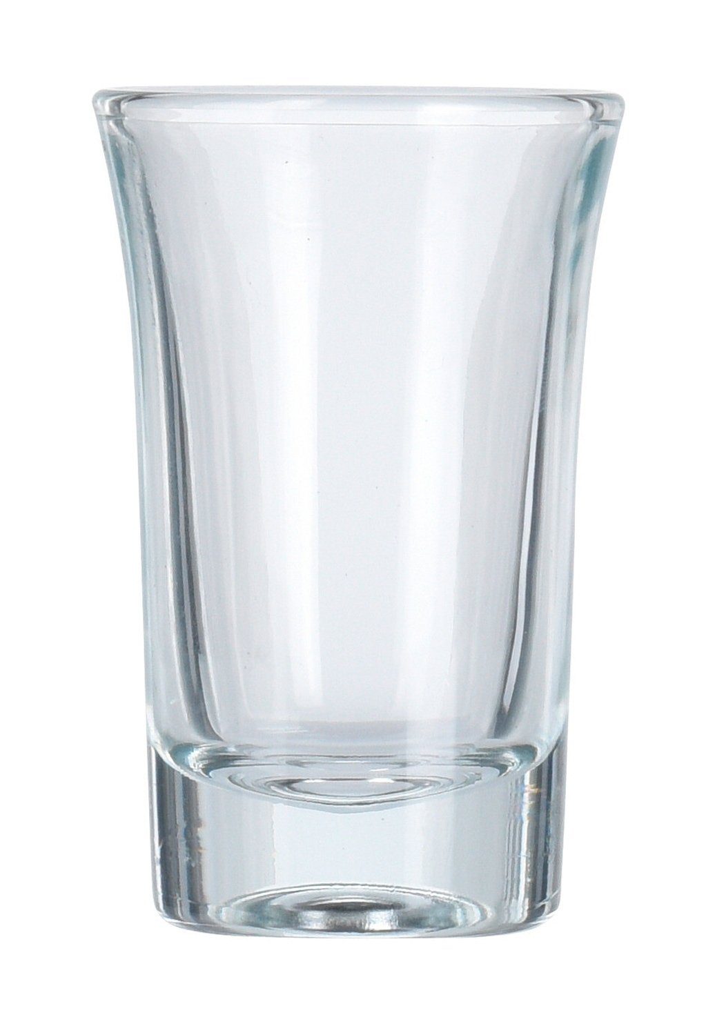 Gläser-Set Schnapsglas, 6er Set, 40 ml Fassungsvermögen, 6-tlg., Glas, Spülmaschinengeeignet