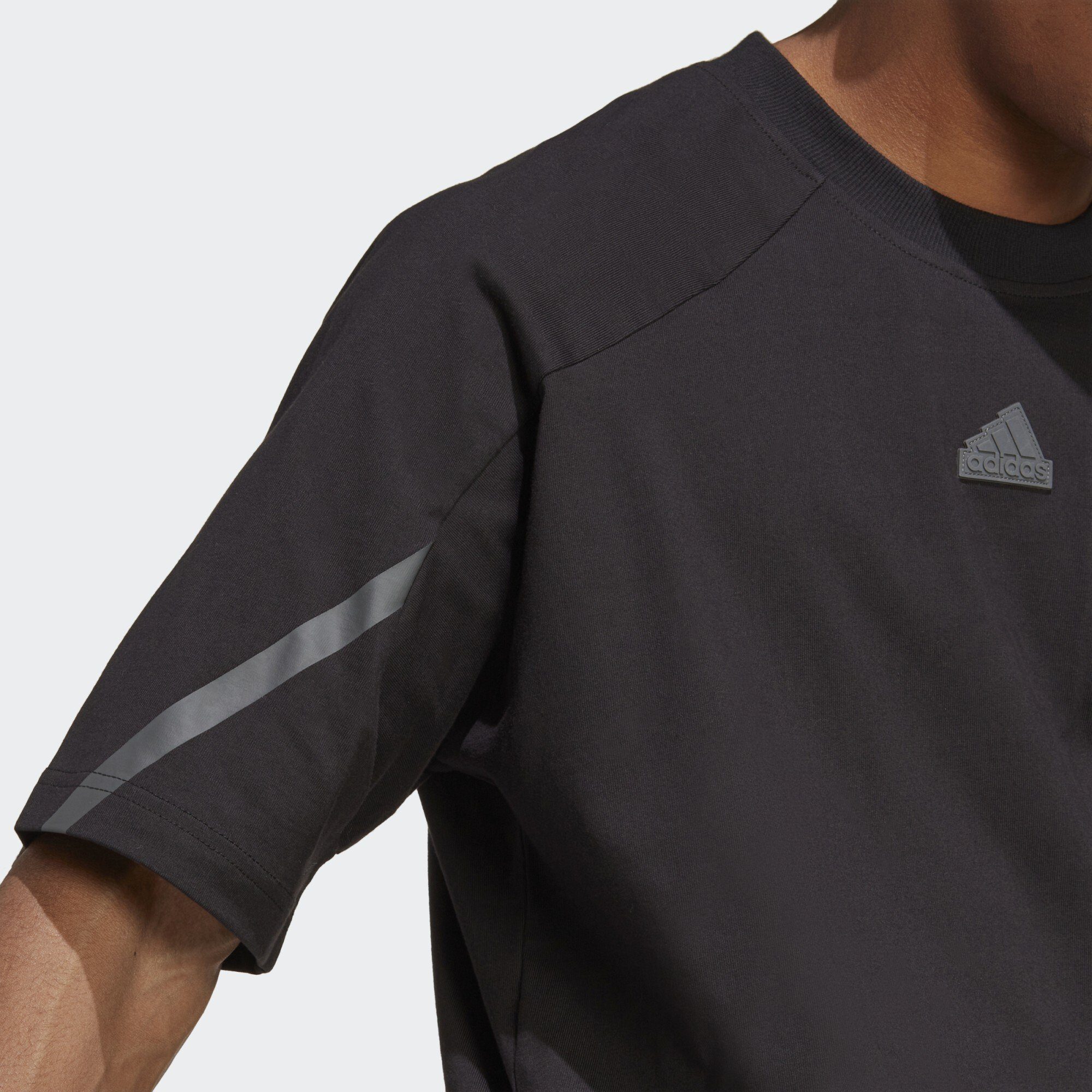adidas Sportswear T-Shirt GAMEDAY 4 T-SHIRT DESIGNED Black