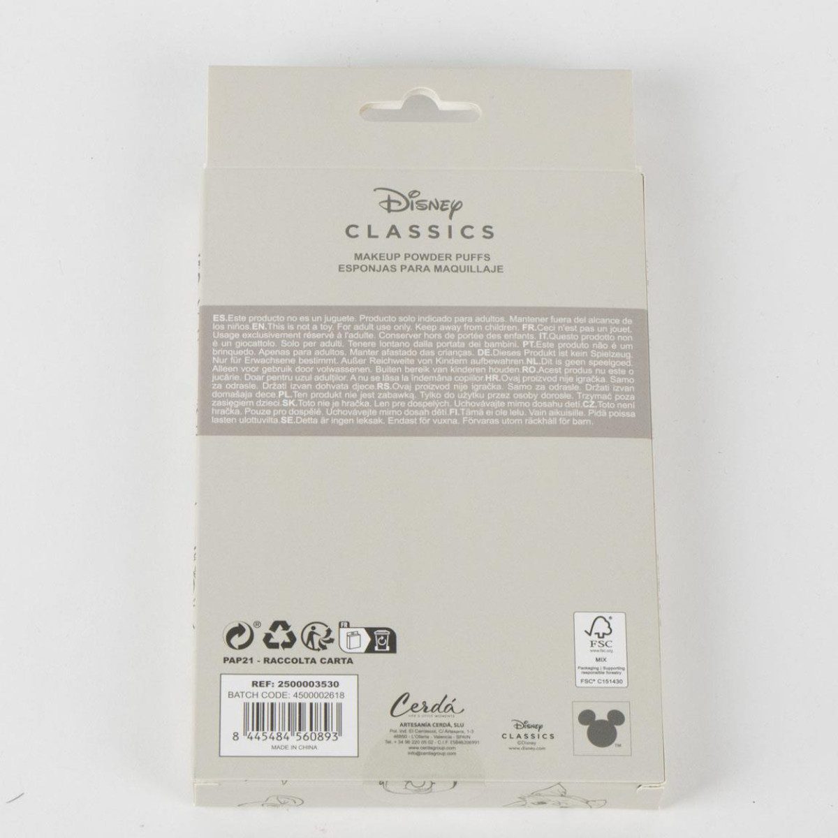 Cerda Schminkschwamm Disney Make-up Schwamm für Foundation