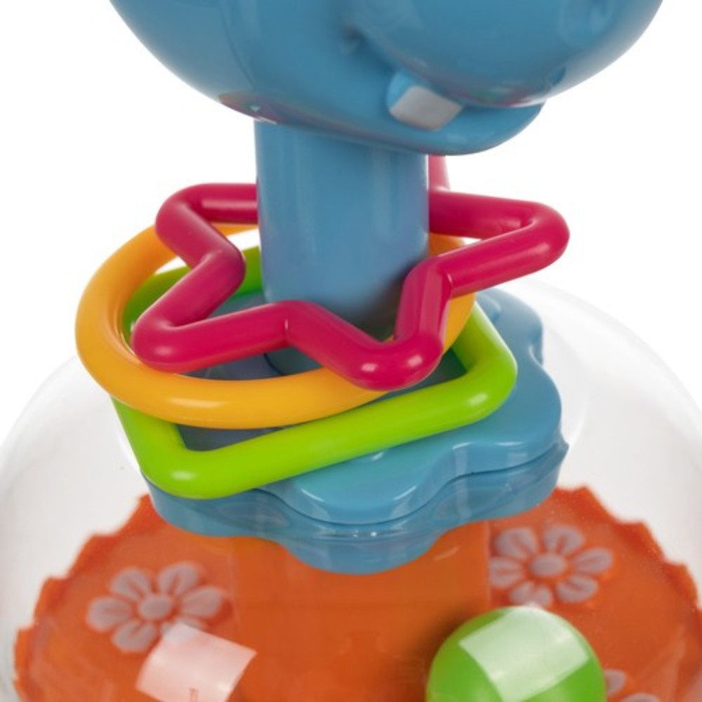 KRUZZEL Lernspielzeug Karussell Baby Spielzeug (Spar-Set, 1-St., Koordination), bewegliches Karussell und 4 bunte Bälle