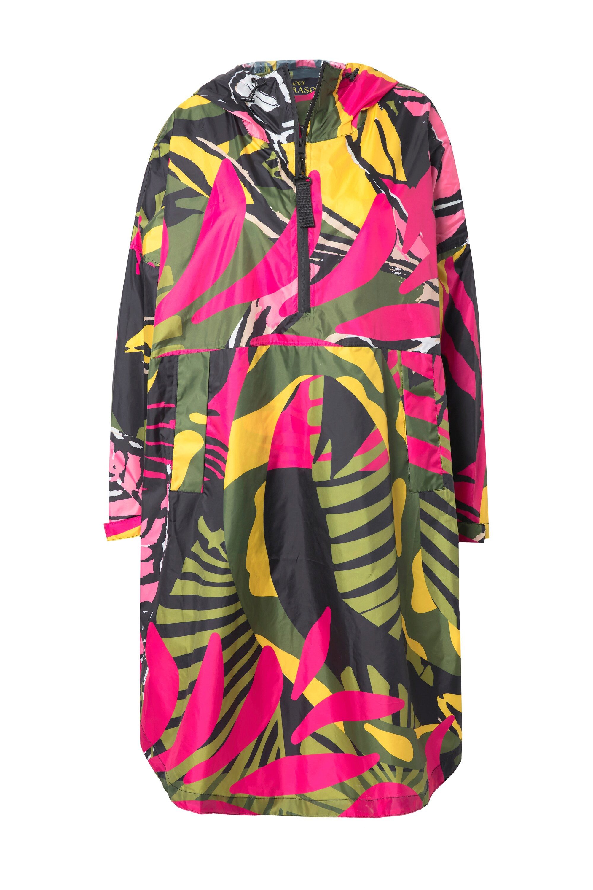 Laurasøn Funktionsjacke Funktions-Regencape Unisex Print Kapuze günstig online kaufen