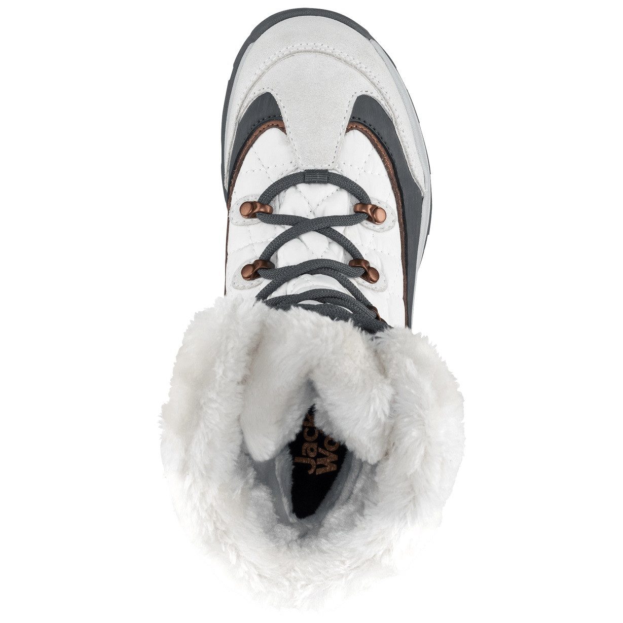 Jack Wolfskin Aspen High Texapore (wasserdicht) weiss/silber Damen Winterstiefel