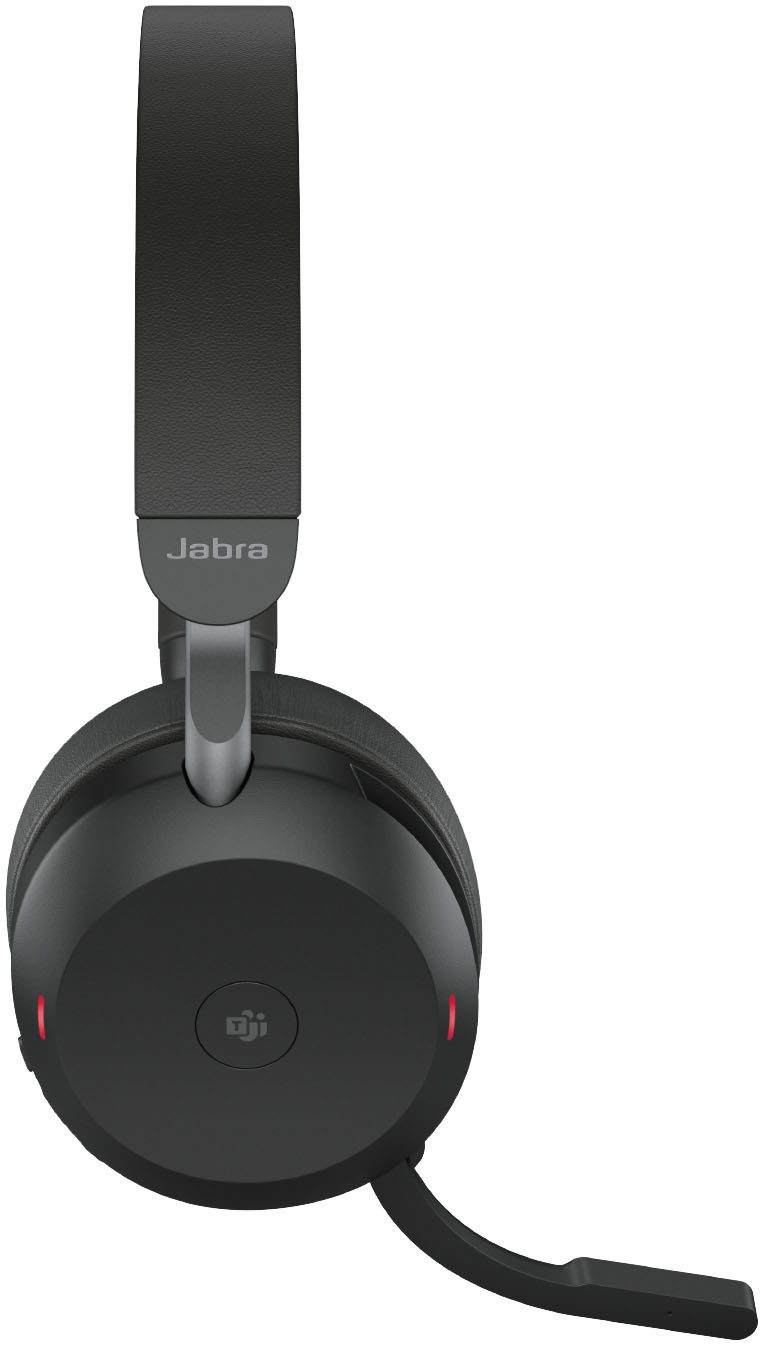 Jabra Evolve2 75 Kopfhörer (Active Noise Cancelling (ANC), Rauschunterdrückung, Sprachsteuerung, Stummschaltung, Alexa)