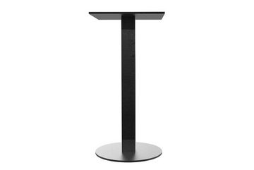 Tischhelden Tischbein Mittelfuss Tischgestell Rohstahl schwarz 100