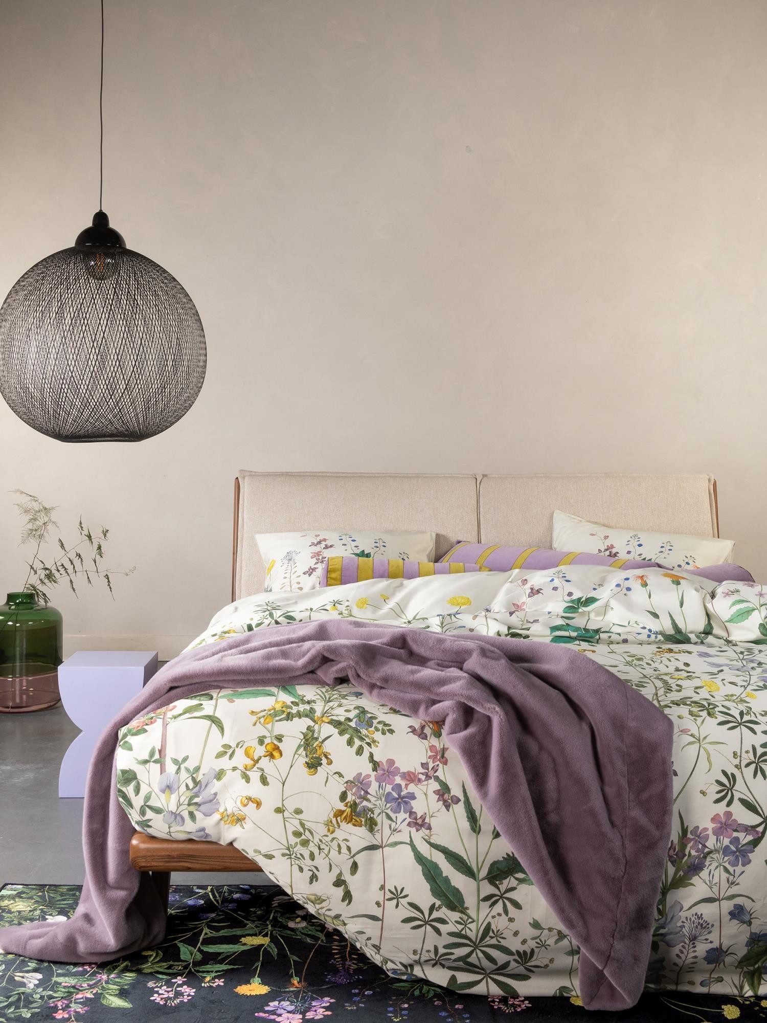 Essenza Bettwäsche Augustina, Satin, 2 teilig, mit floralem Muster