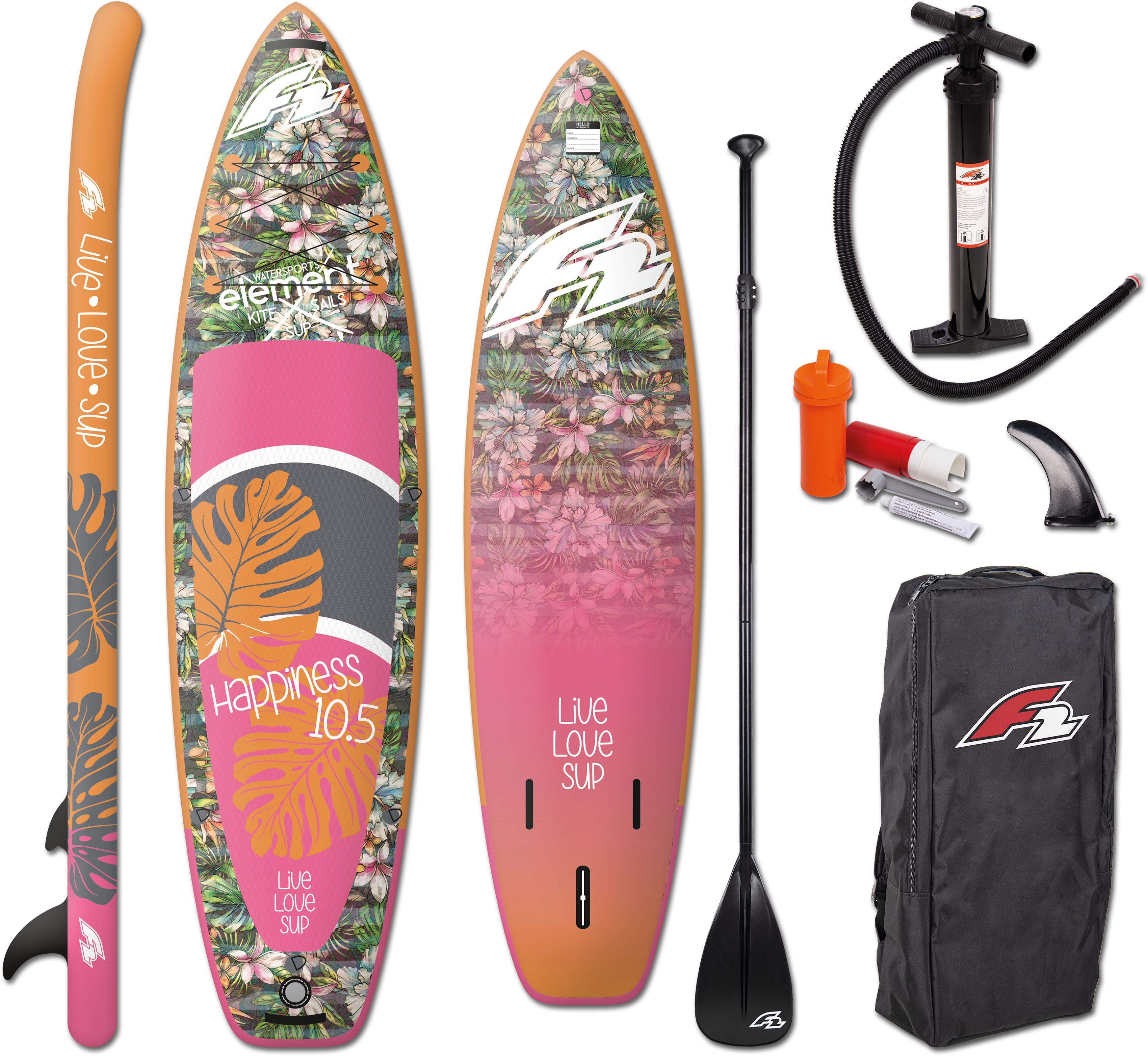 Sport Boards F2 Inflatable SUP-Board Happiness Woman