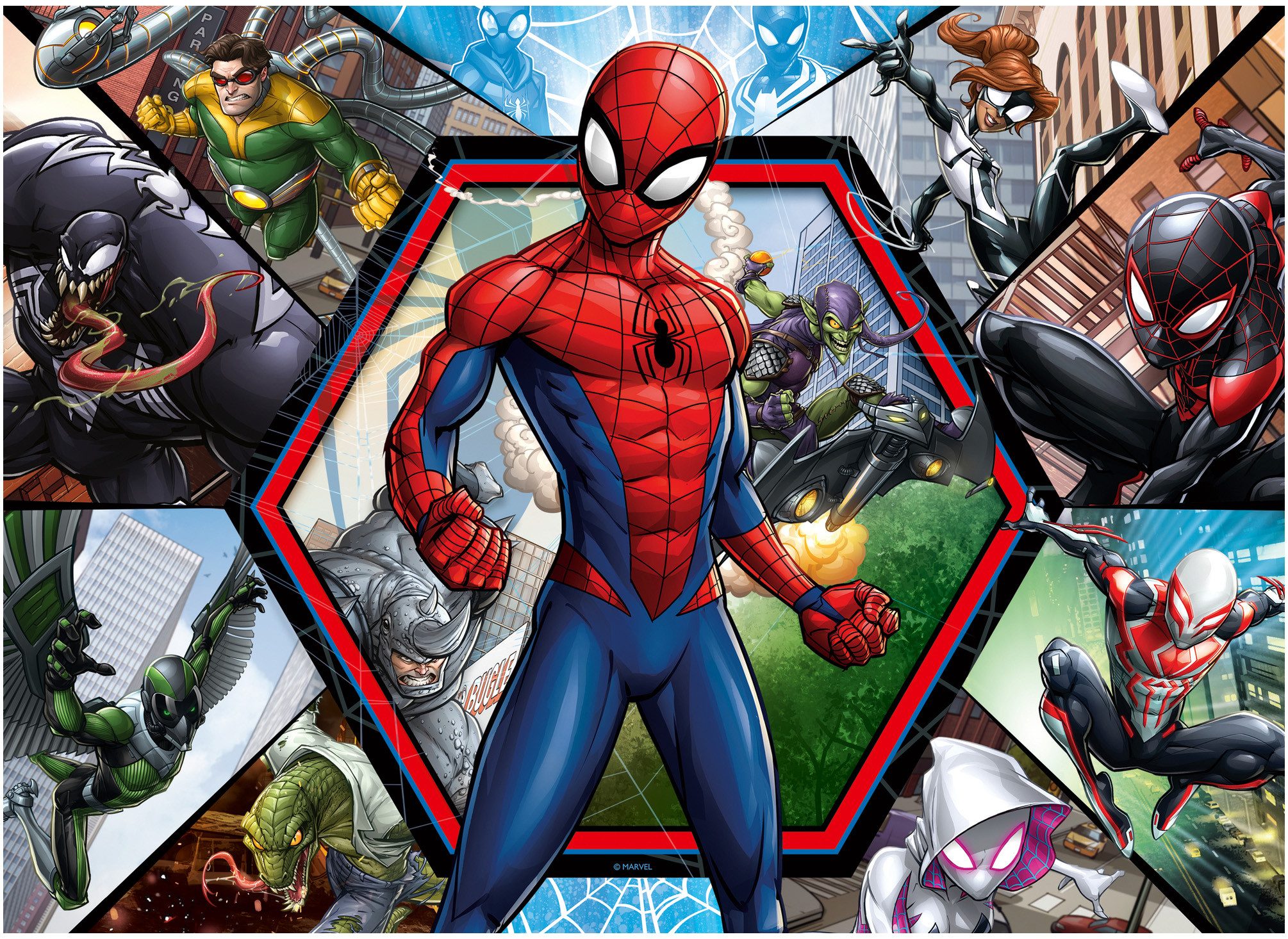 Ravensburger Puzzle Spider-Man, Rettung in der Not, 400 Puzzleteile, Made in Europe