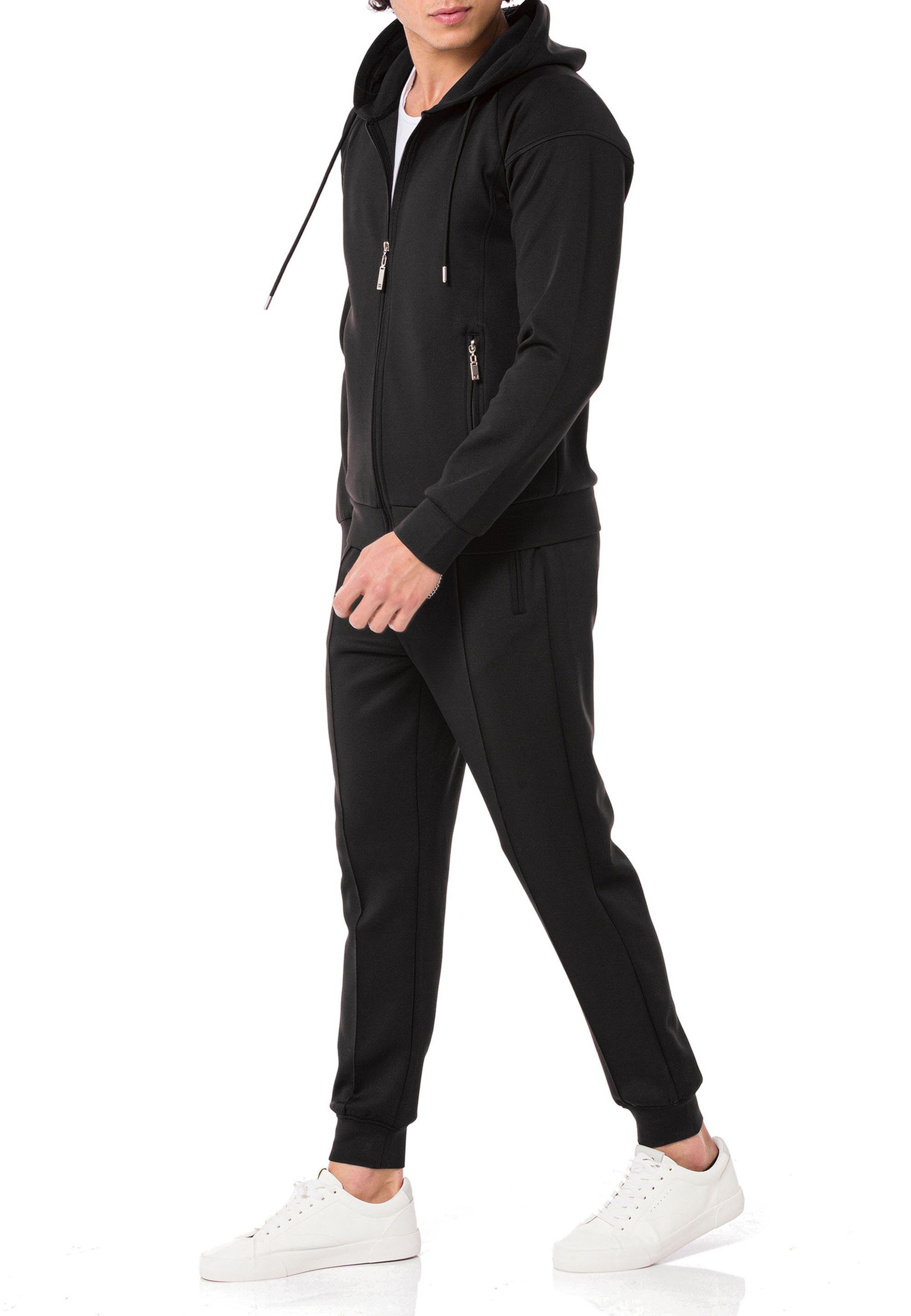 RedBridge Jogginganzug Zweiteiliger Herren-Trainingsanzug - Kapuzenjacke günstig online kaufen