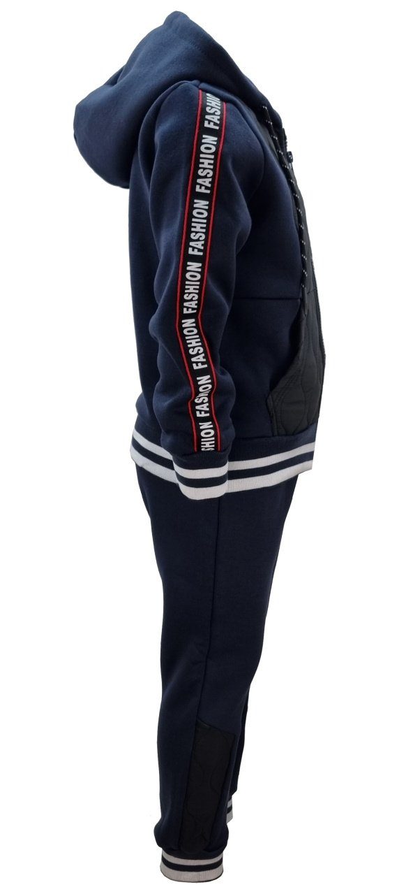 Fashion Boy Jogging Suit, Thermal Jogging Suit, Leisure Suit, Lined Jogging Suit for Boys, JF02