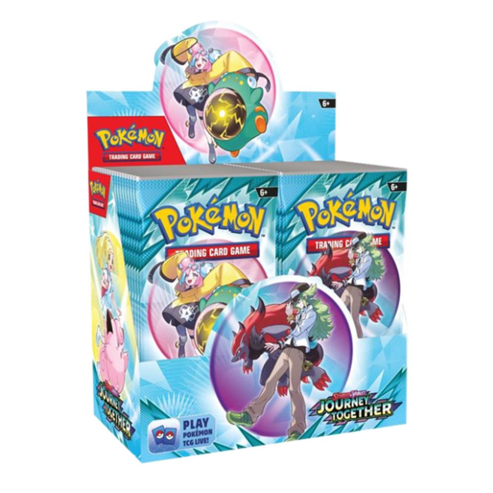 The Pokémon Company Sammelkarte Pokemon Journey Together Booster Display SV9 Englisch