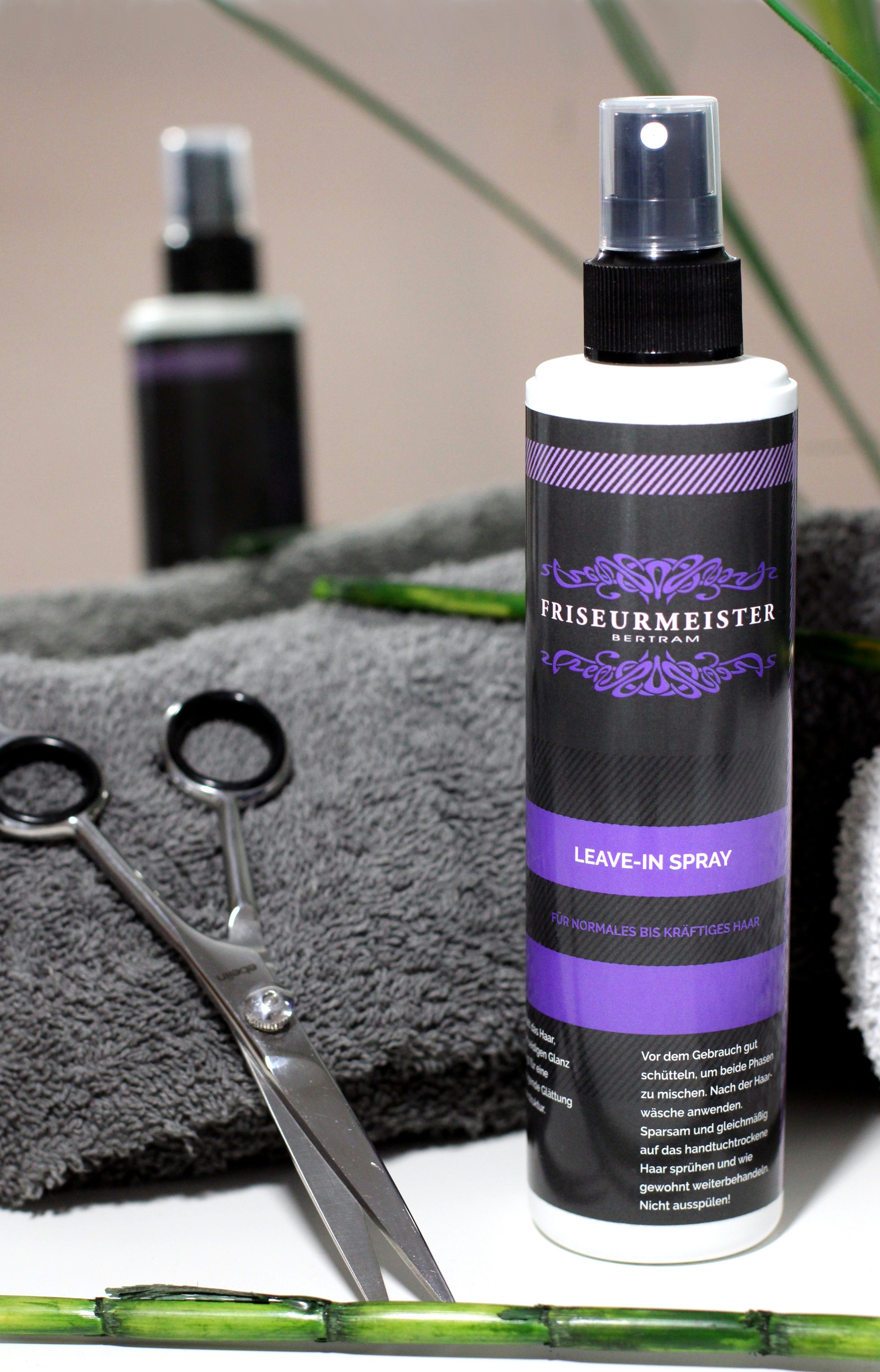 Glanzspray, Spray 250ml Haarspray Friseurmeister Haarpflege-Spray Leave-In für für Glättungspray, Haartypen Stylingspray, alle