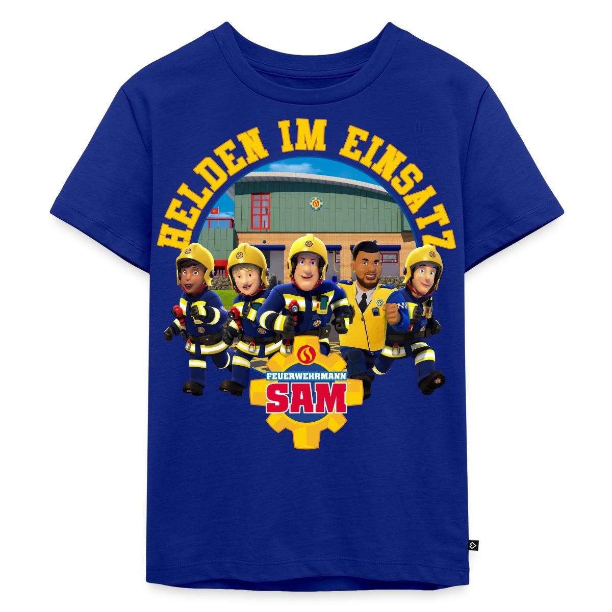 T-Shirt Feuerwehrmann Sam™ Helden Im Einsatz Kinder Premium T-Shirt