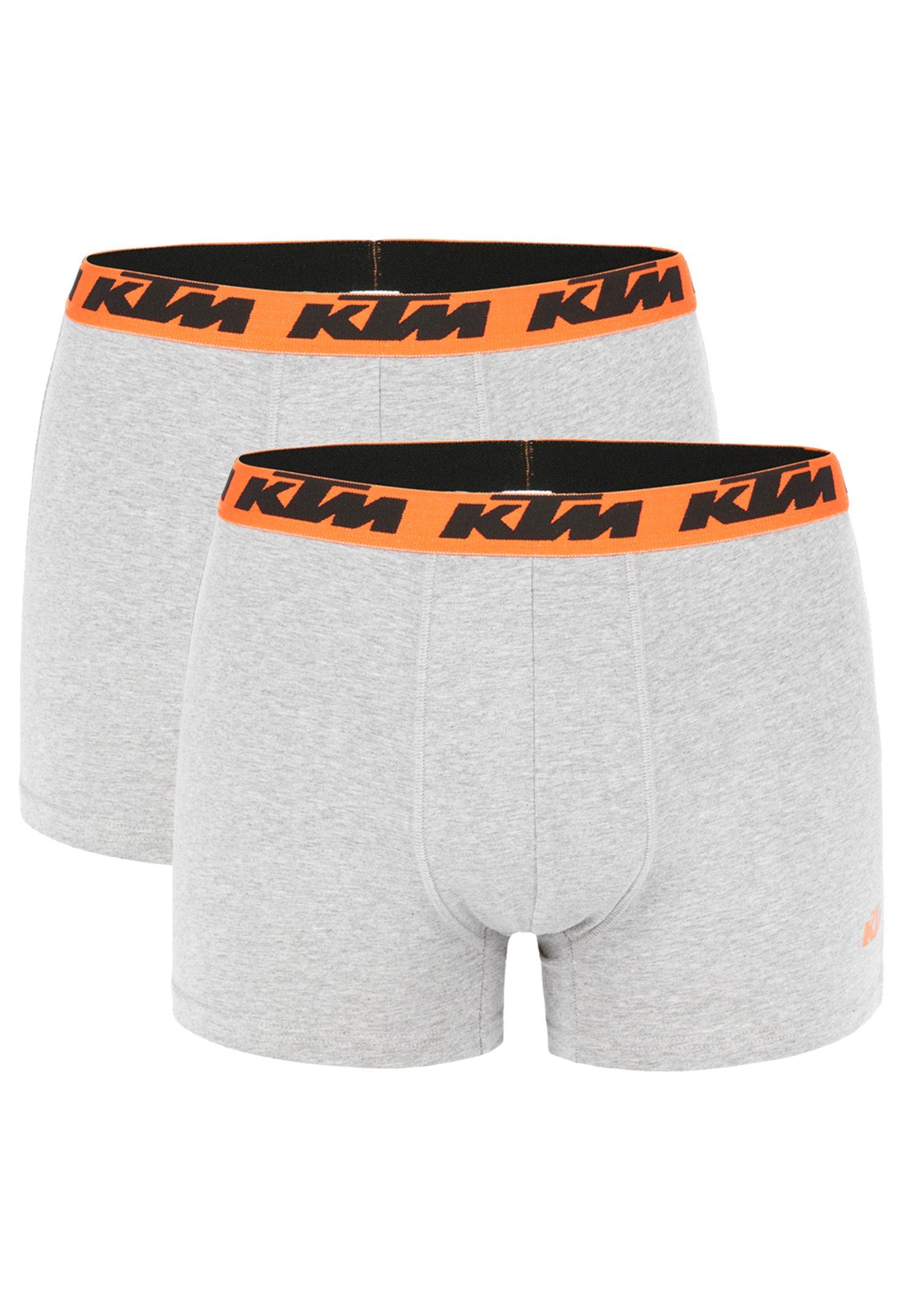 KTM Grey2 Boxer Light Boxershorts Man Pack (2-St) Cotton X2