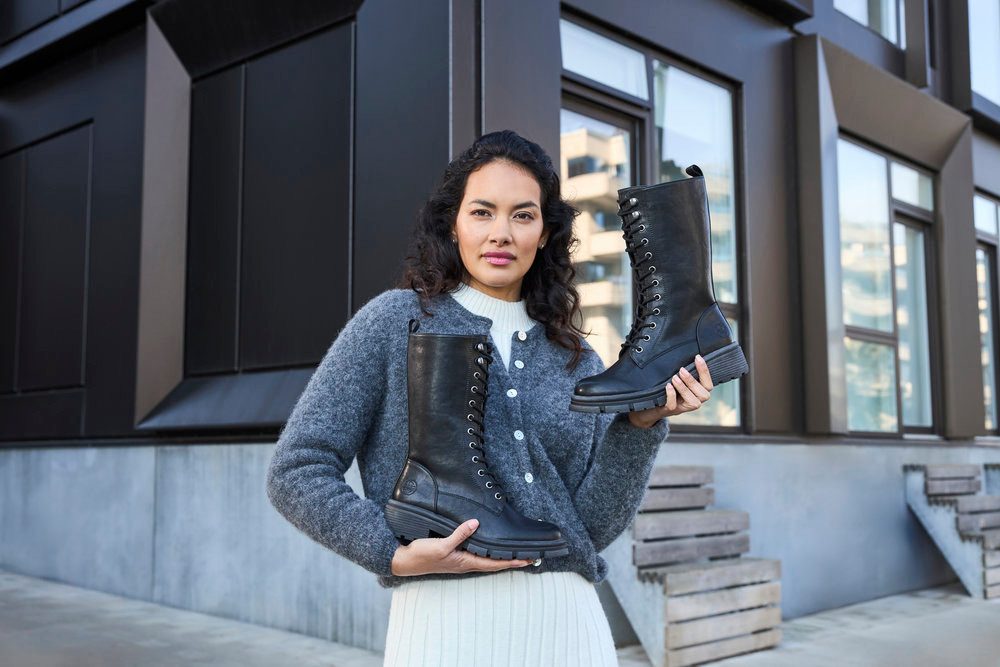 Rieker Schnürstiefel Schnürboots mit Reißverschluss und günstig online kaufen
